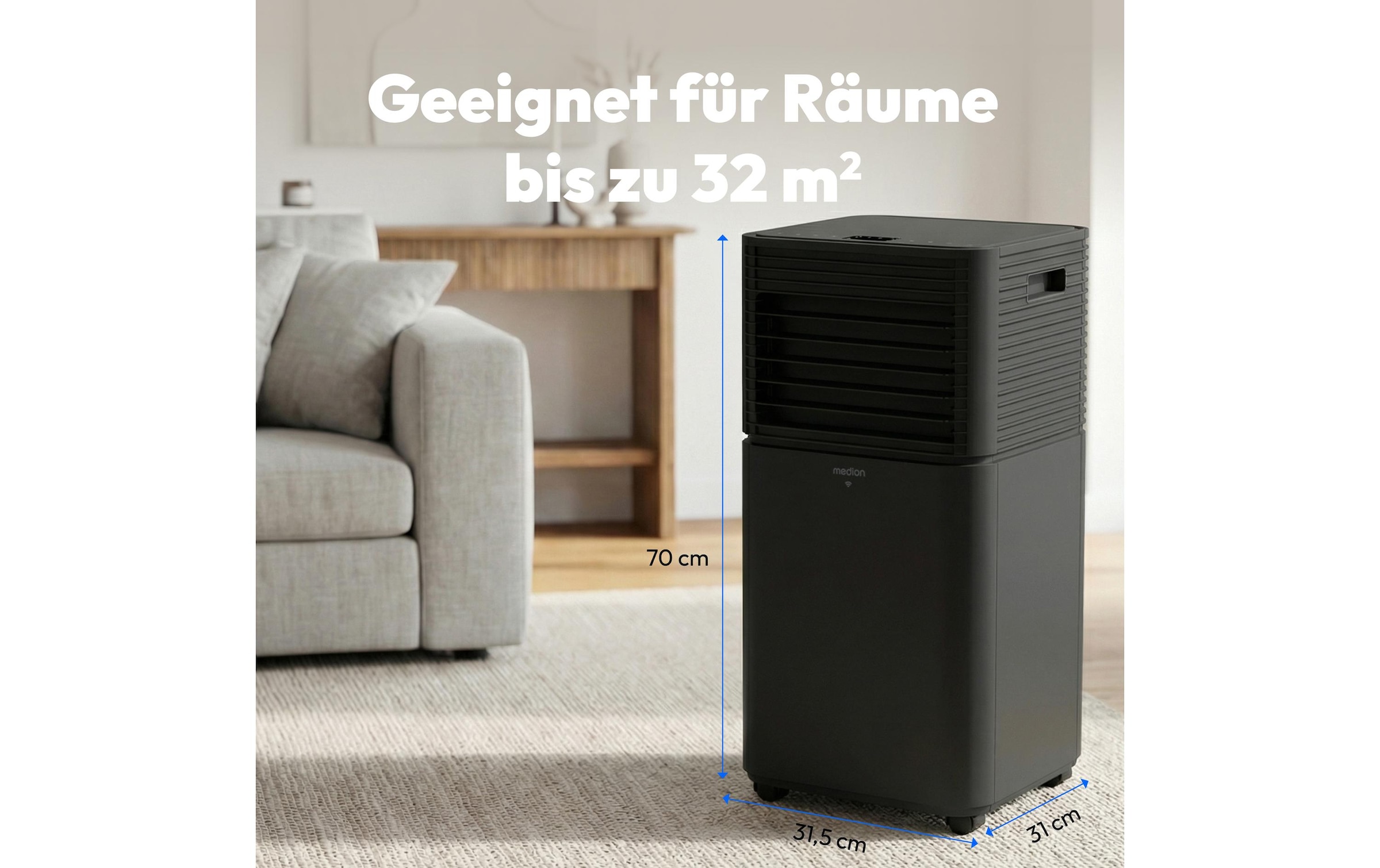 Medion® Klimagerät »P901 (MD 37732) 350 m³«