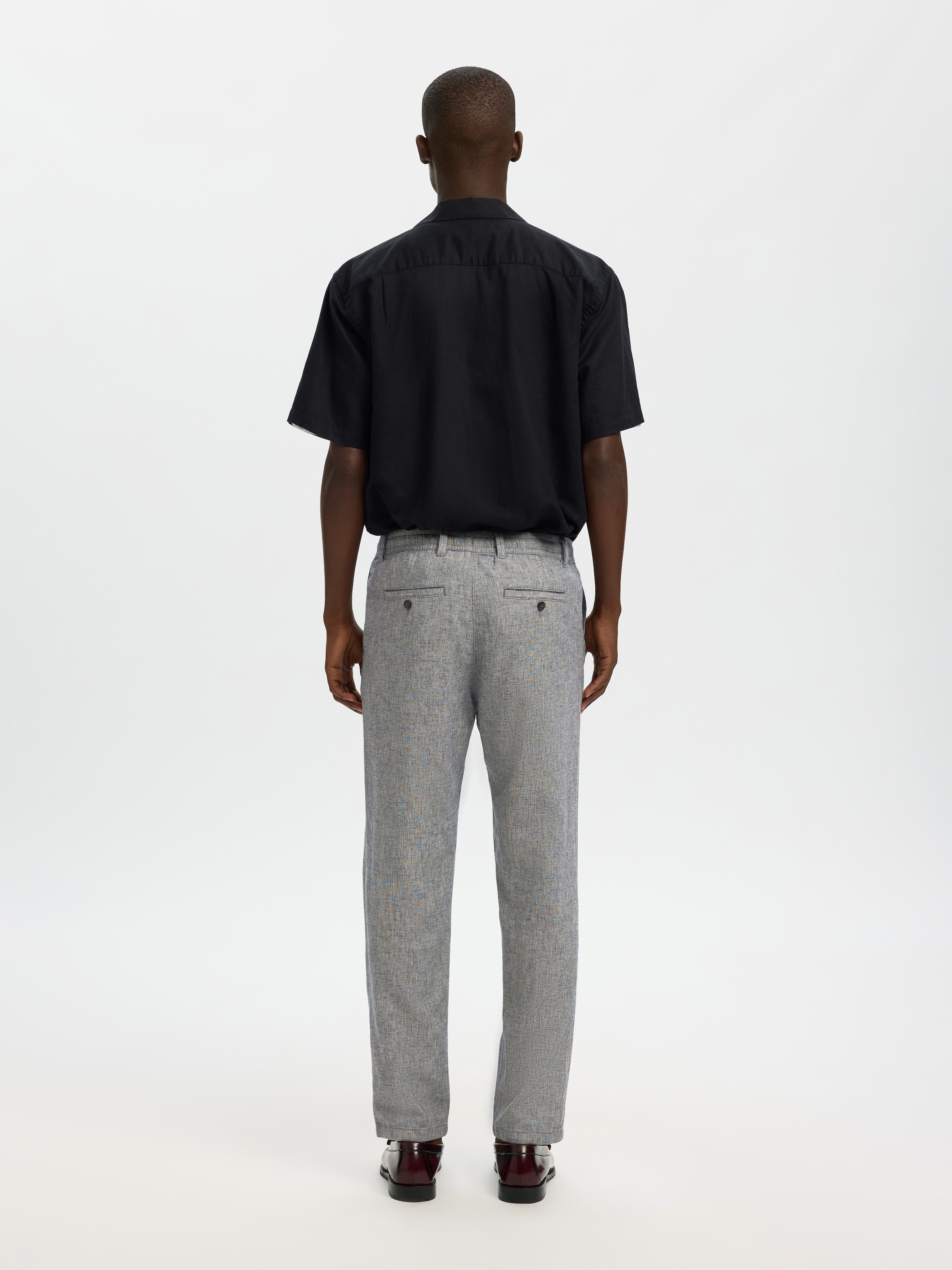 SELECTED HOMME Chinohose »SLH172-SLIMTAPE BRODY LINEN PANT NOOS«  mit Leinen