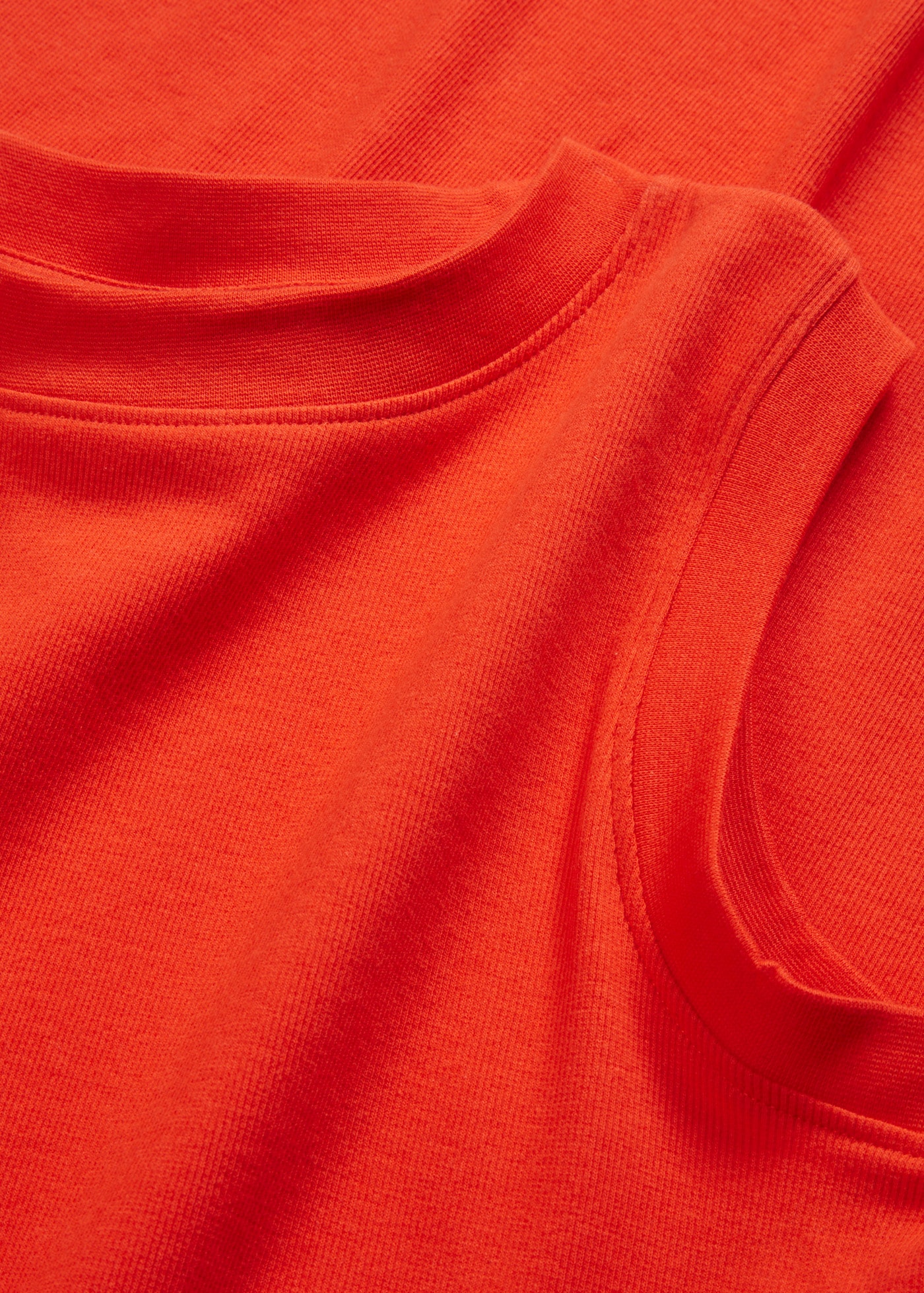 bonprix Robe en jersey aus Rippjersey, mit rundem geripptem Halsausschnitt, ohne Ärmel
