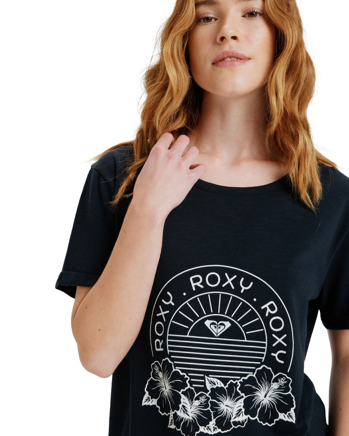 Roxy T-shirt oversize »Oceanwave Regular Slub«