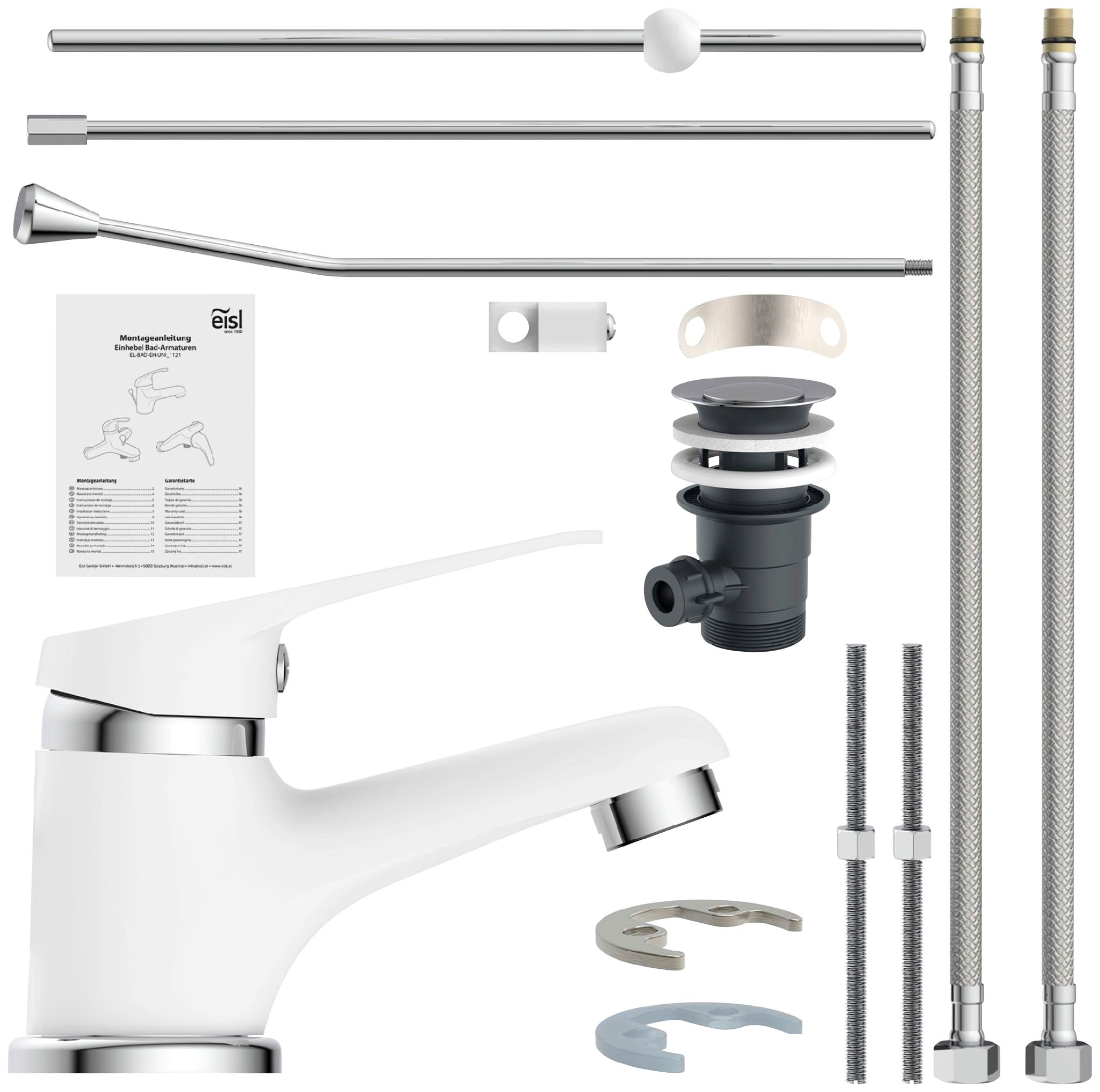 Eisl Robinetterie de salle de bain »3-teilige Serie SPEED« Ensemble,  silencieux, buse mixte de marque