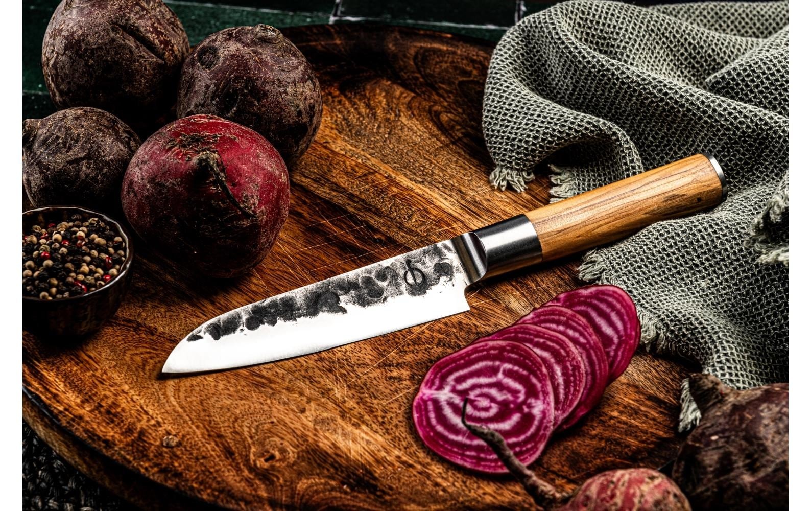   Couteau Santoku »Forged Olive 13 cm«
