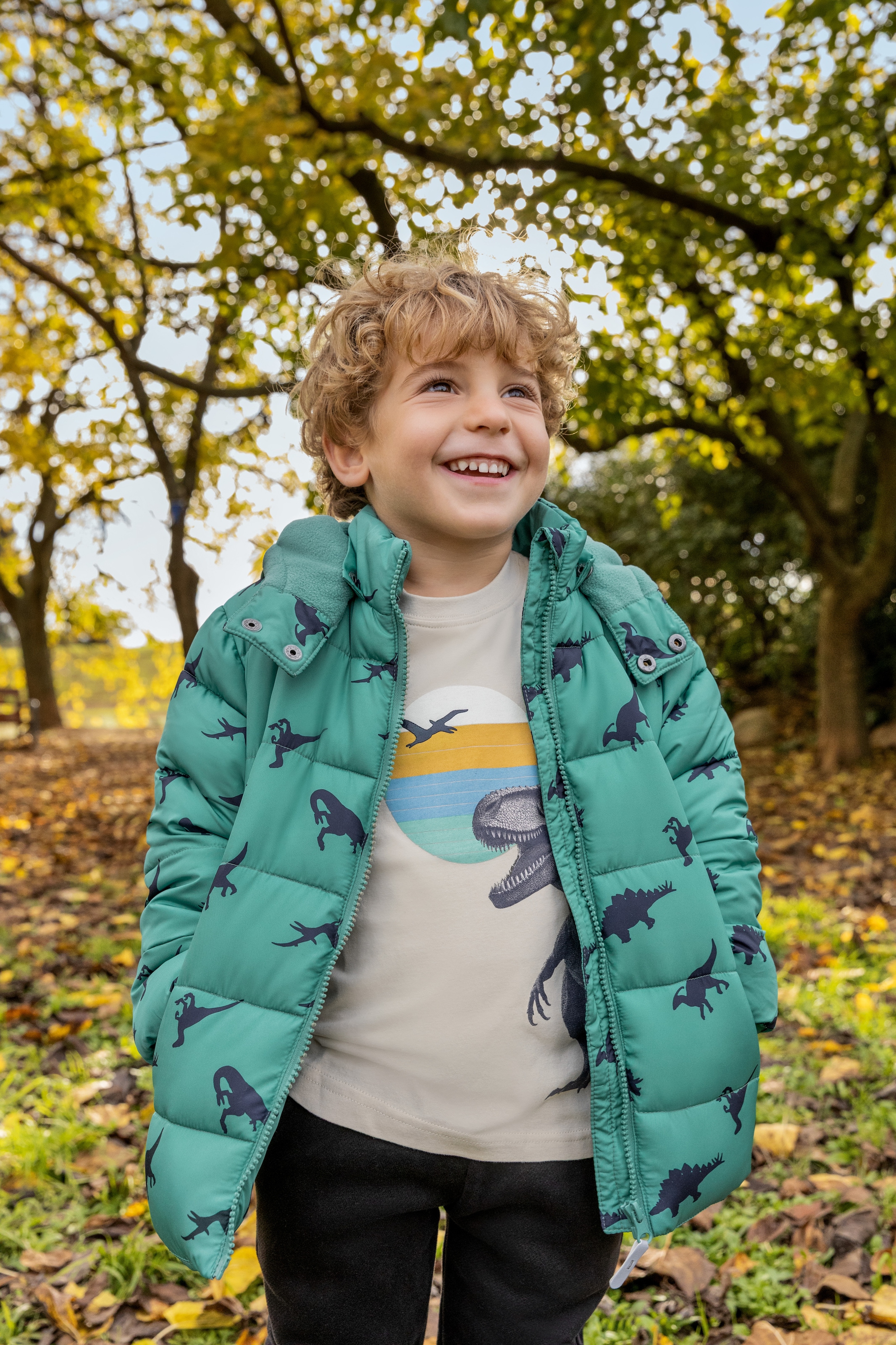 Blue Seven Veste matelassée avec capuche fibre synthétique