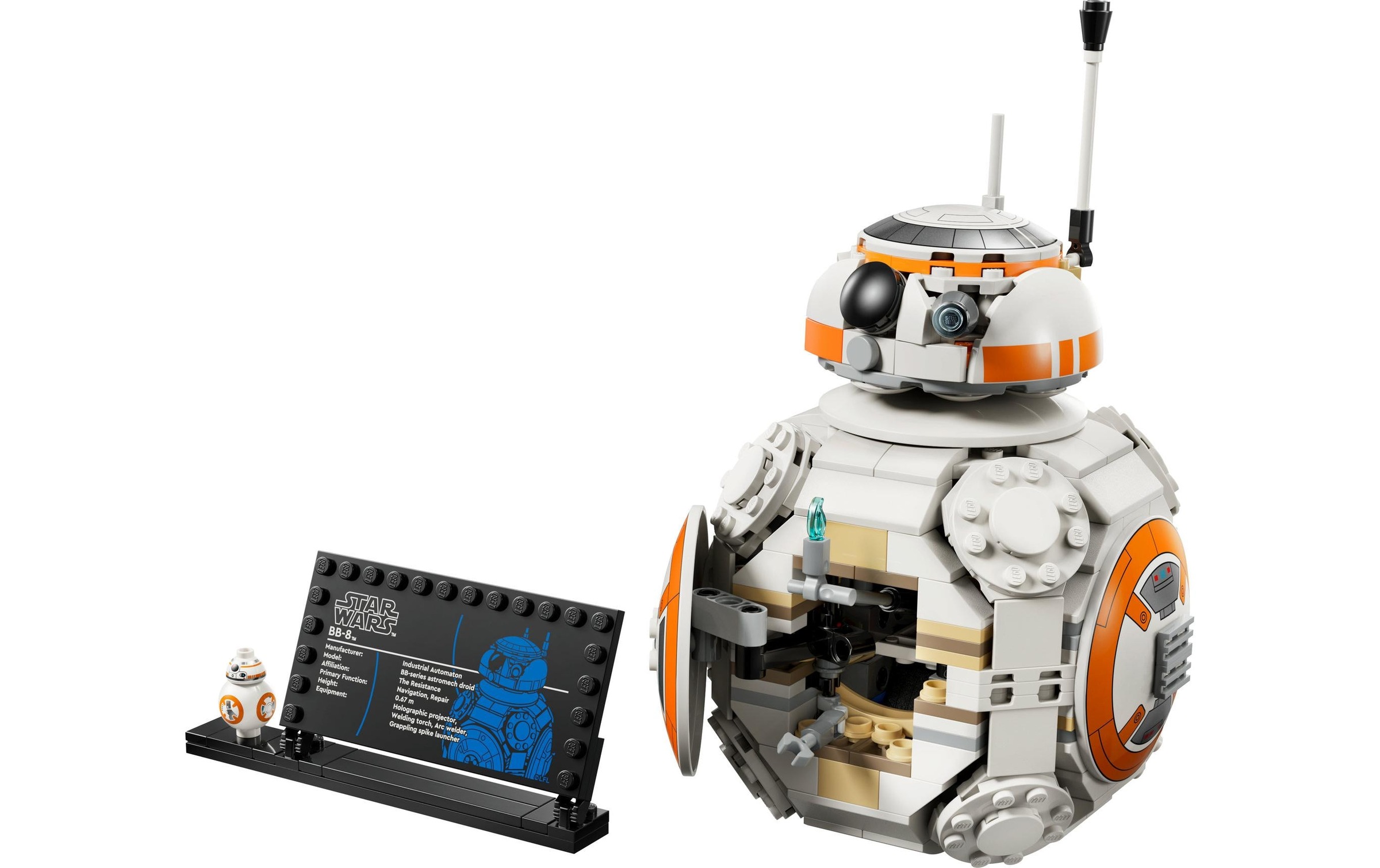 LEGO® Konstruktionsspielsteine »Star Wars Der Astromech-Droide BB-8 75452«