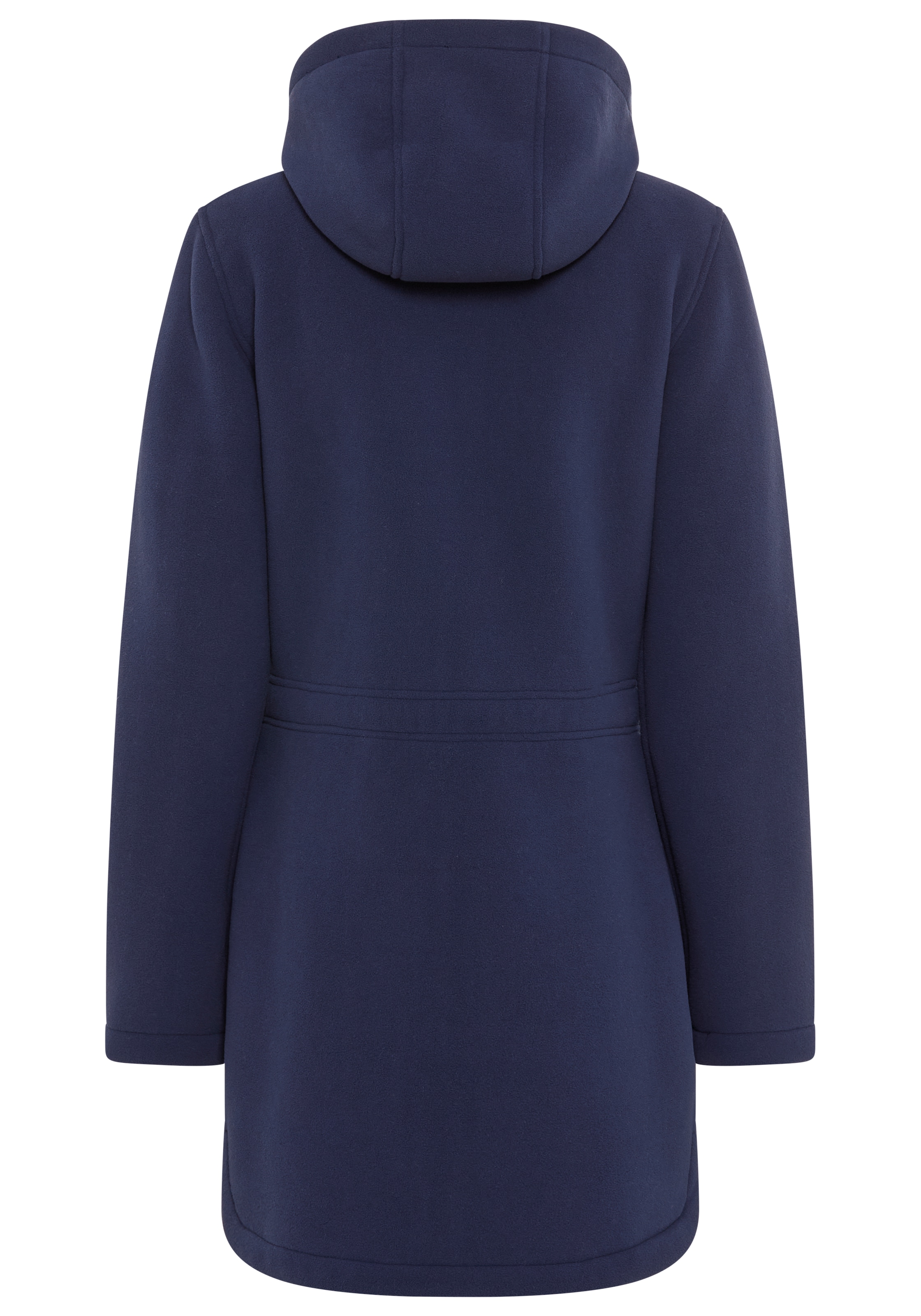 Polarino Fleecejacke mit Kapuze Fleece Jacke, innen mit Sherpa Fleece, Teddy Fell Imitat