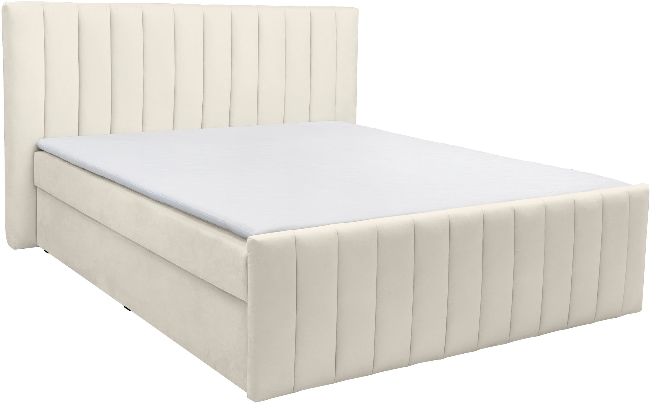 INOSIGN Lit de boxe »Effy inkl. Bettkasten und Topper, erhältlich in der Breite 180x200cm« verschiedene Härtegrade wählbar