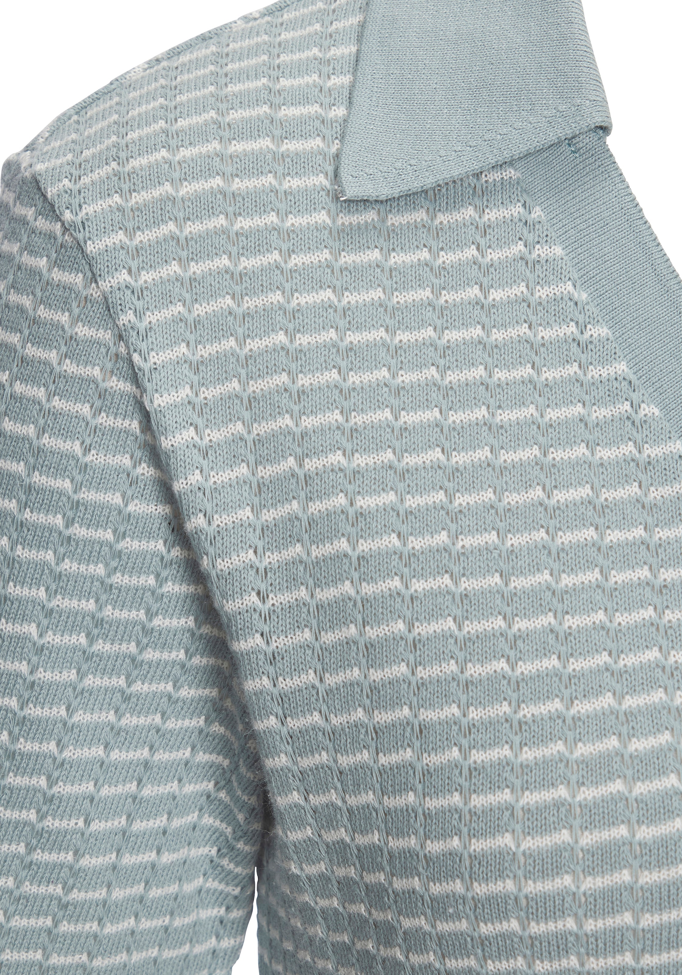 Vivance Polo »aus strukturierter Strickqualität« schöne Strick-Qualität