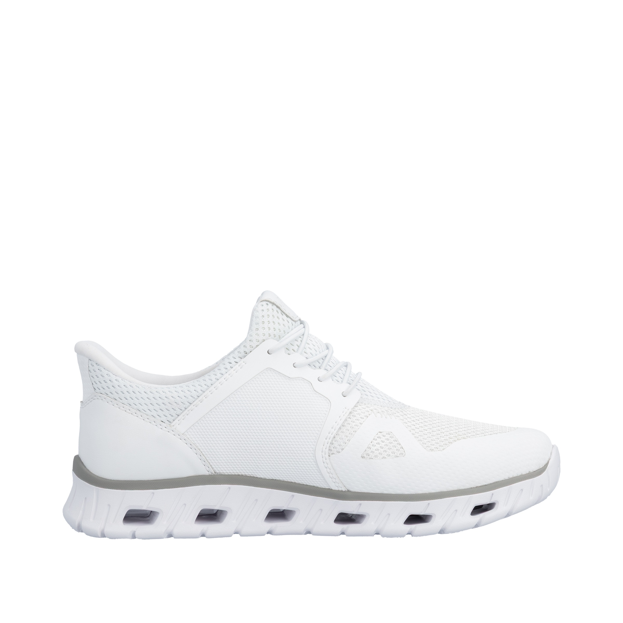Rieker Baskets slip-on »Ready2GO«  chaussure à enfiler, sneaker décontracté avec élastique et bordure douce en peau d’agneau
