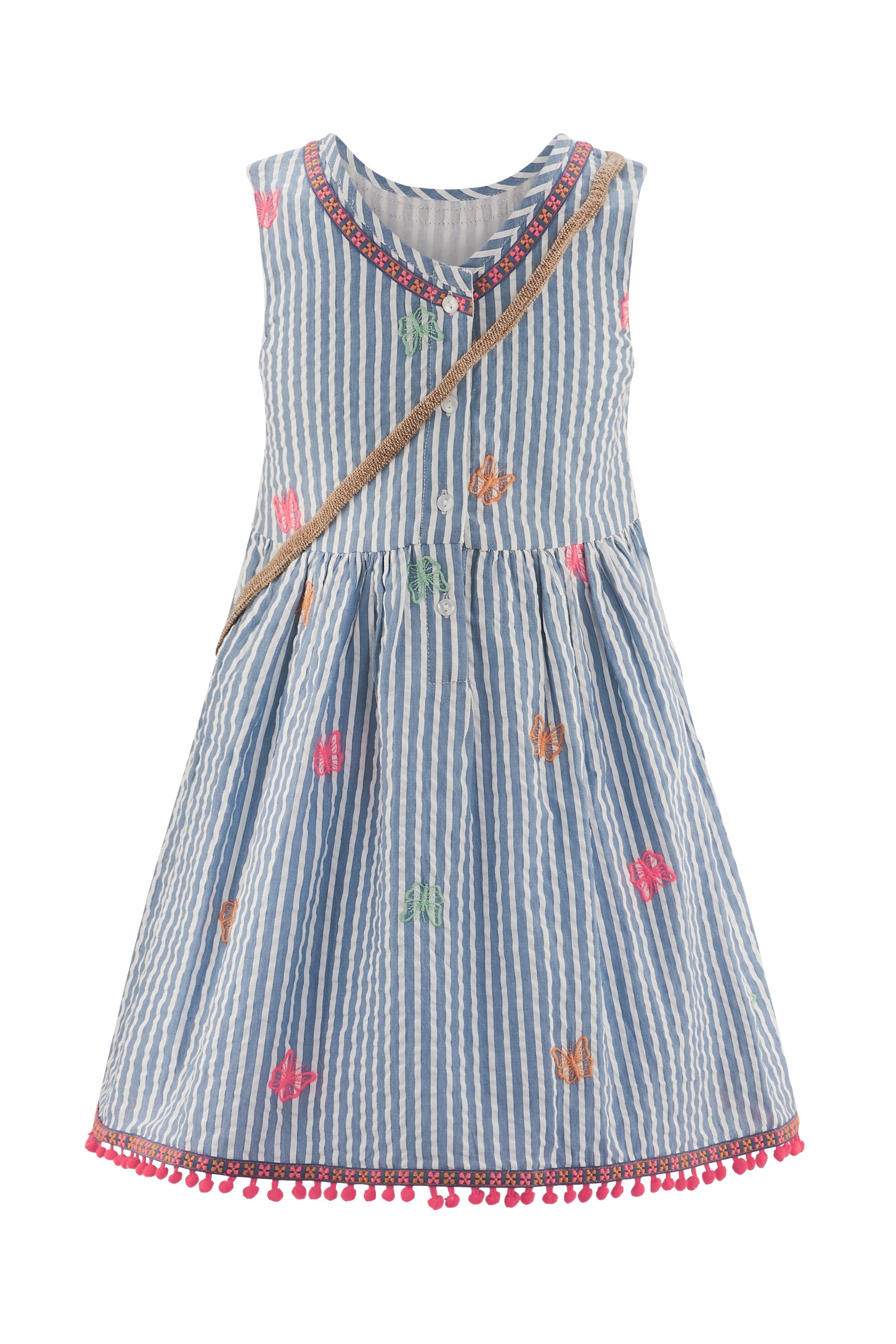 happy girls Robe d'été Set, 2 pièces tlg. mit süsser, abnehmbarer Umhängetasche