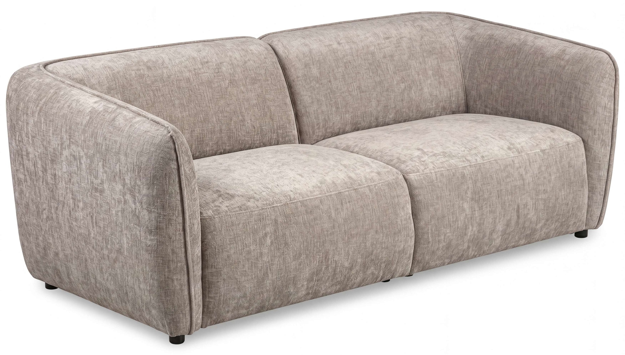 Home affaire 2,5-places »OSTRUP, Naturtöne, Boucle oder Chenille« largeur 201 cm, forme organique aux courbes douces