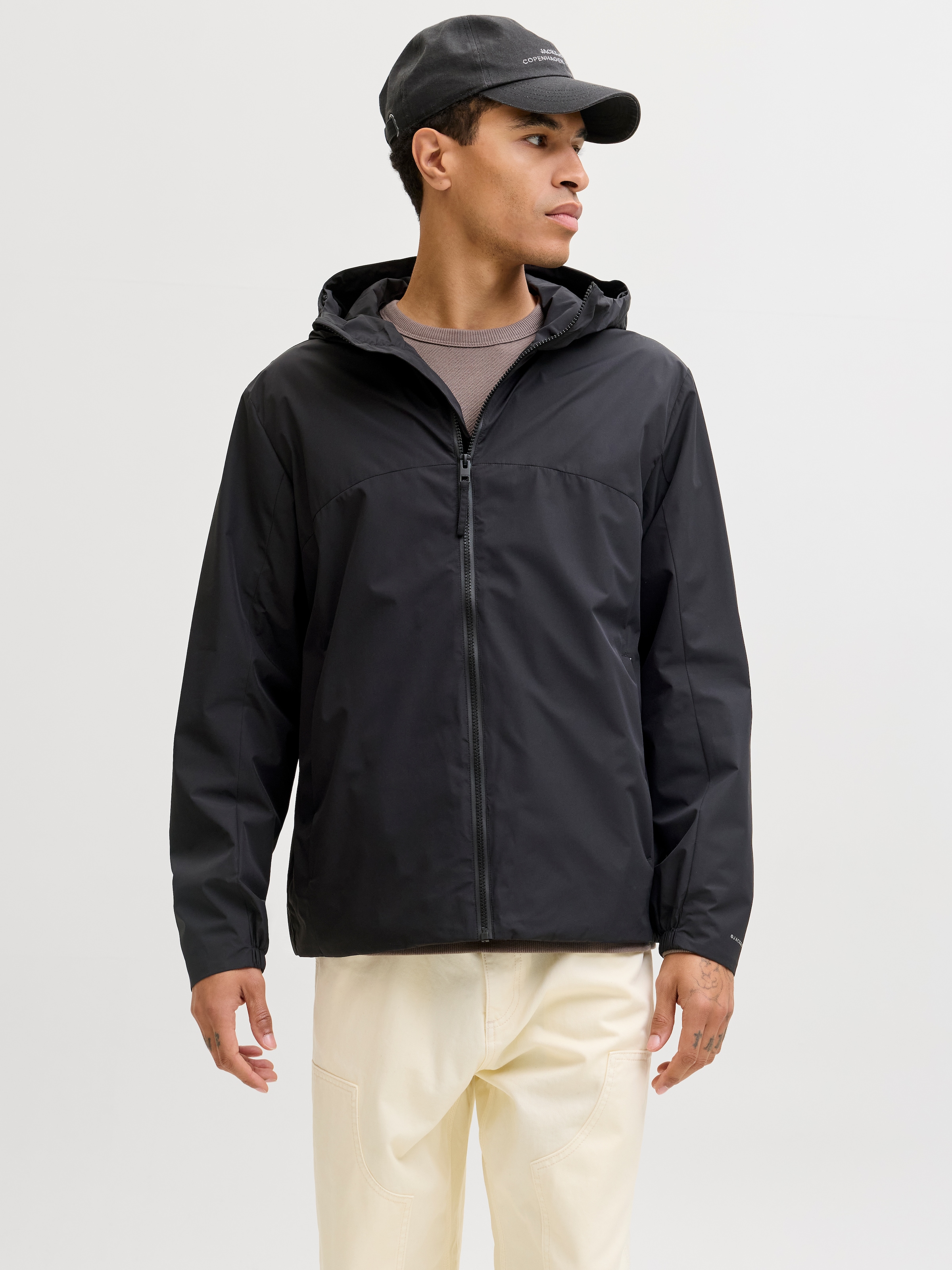 Jack & Jones Veste courte »JJESOHO LIGHT JACKET SN« mit Kapuze mit Kapuze