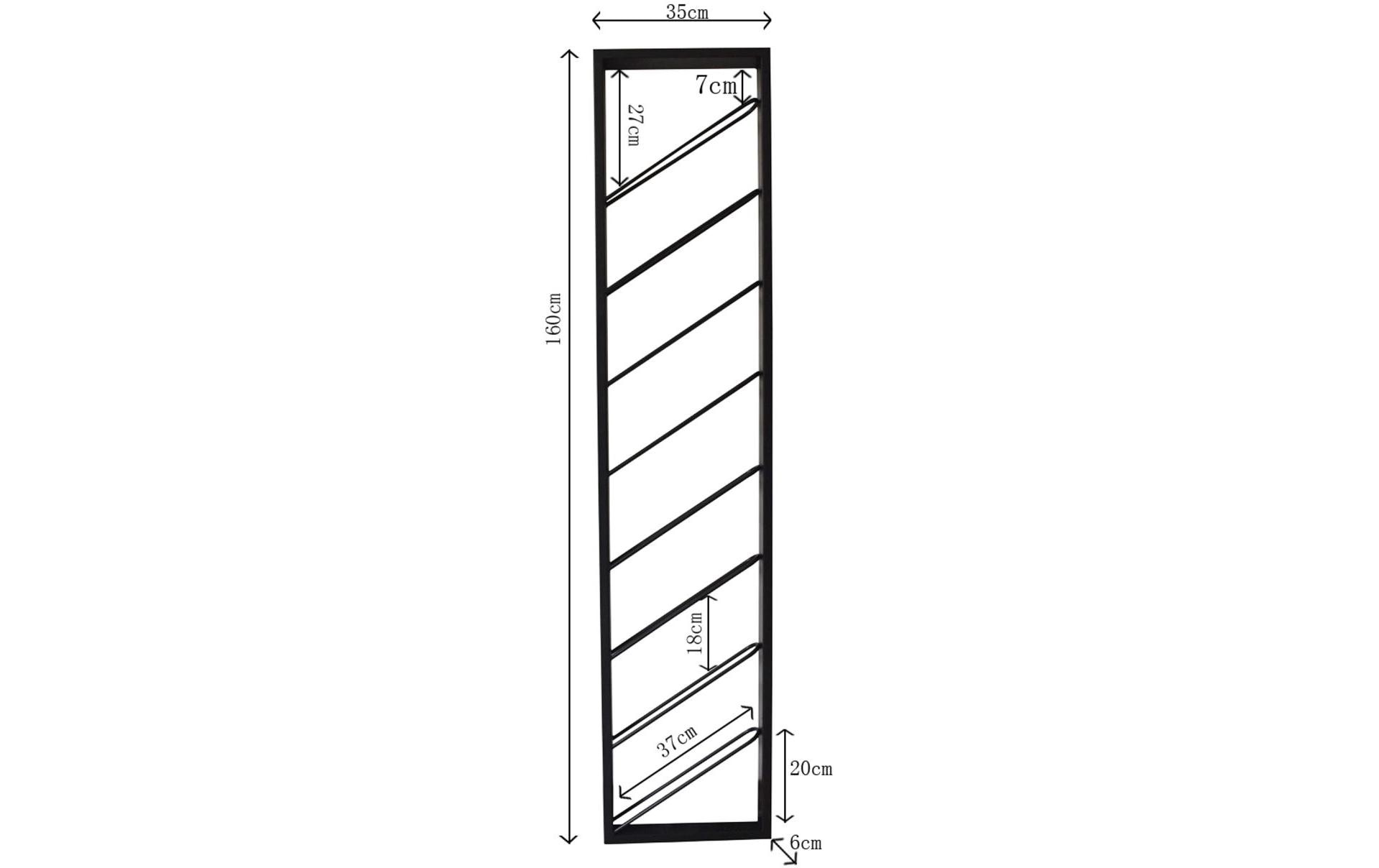 Kare Design Étagère à vin »Bistro Uno 36 x 160 cm«