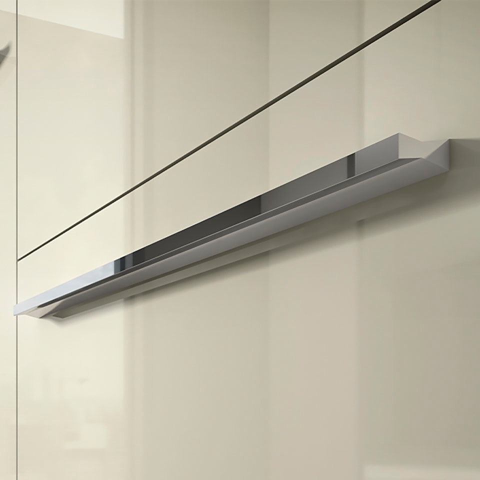 GOODproduct Highboard »Piano Vitrine« (H/B/T): 123/90/40,2cm,  UV lackiert, Soft-Close Funktion