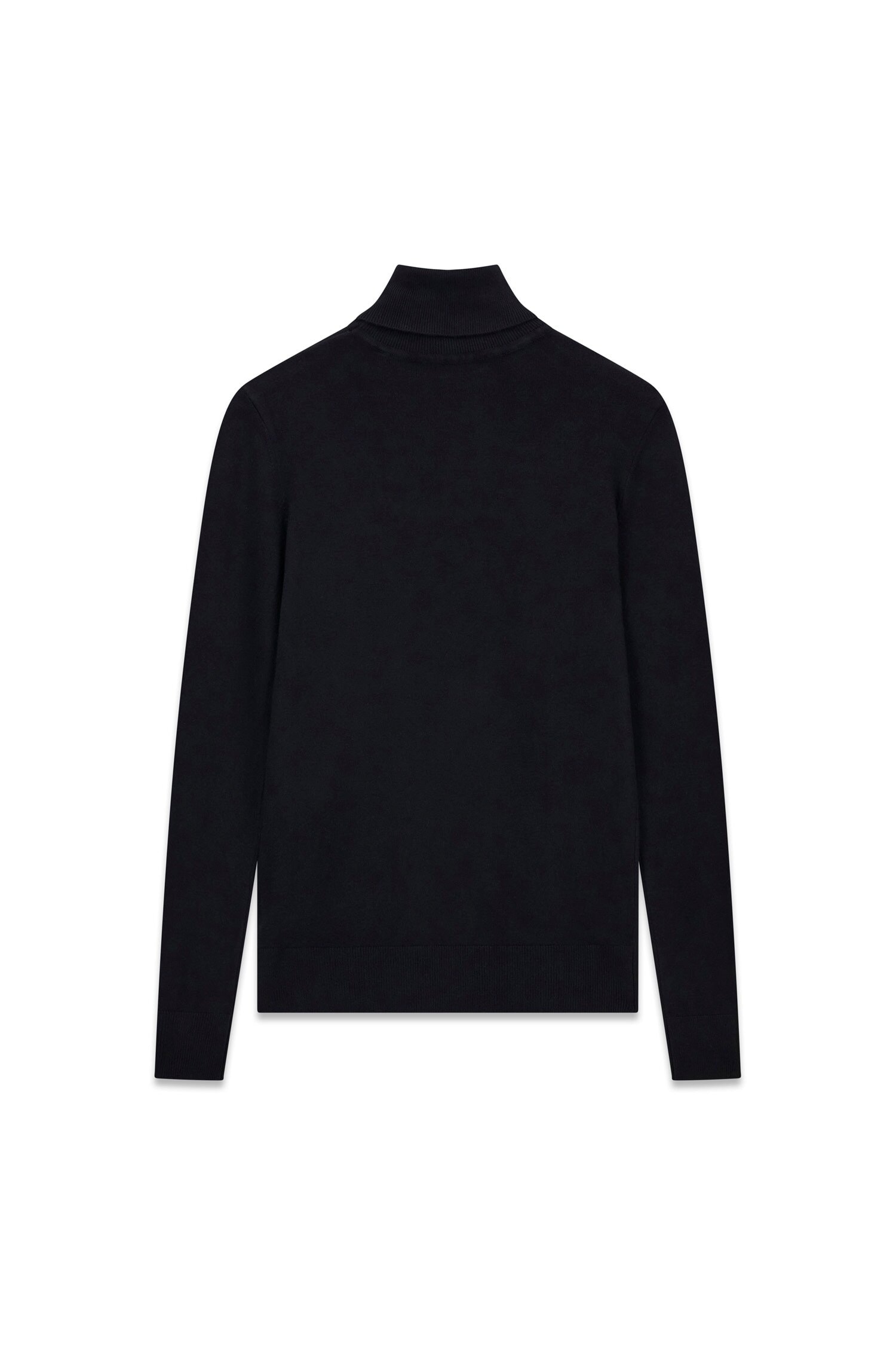 Guess Pull à col roulé »LS TN HALLIE TRIANGLE LOGO SWT« aus Viskosemix, Dreiecks-Logo