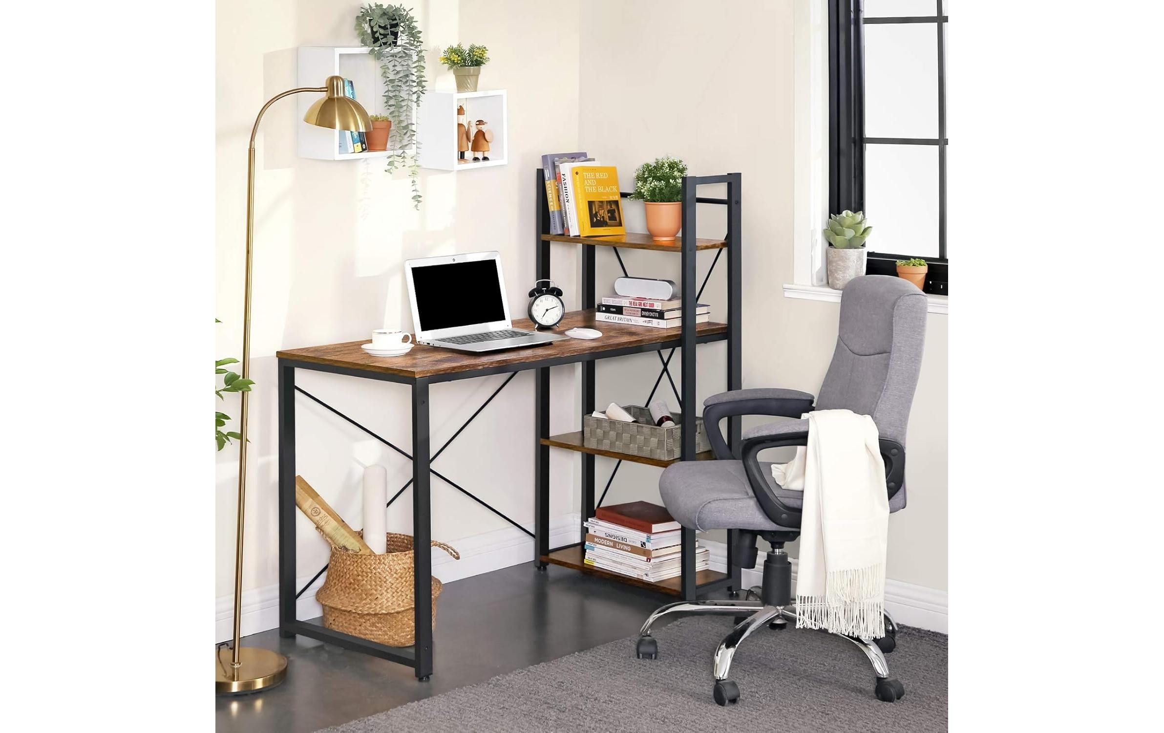 VASAGLE Bureau »mit Platte 120 x 60 cm«