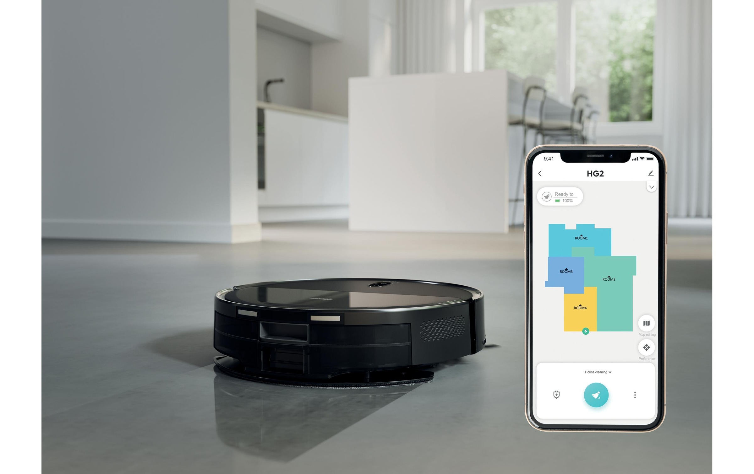 Hoover Nass-Trocken-Saugroboter »HG2 Turbo Slim HG230H 11«