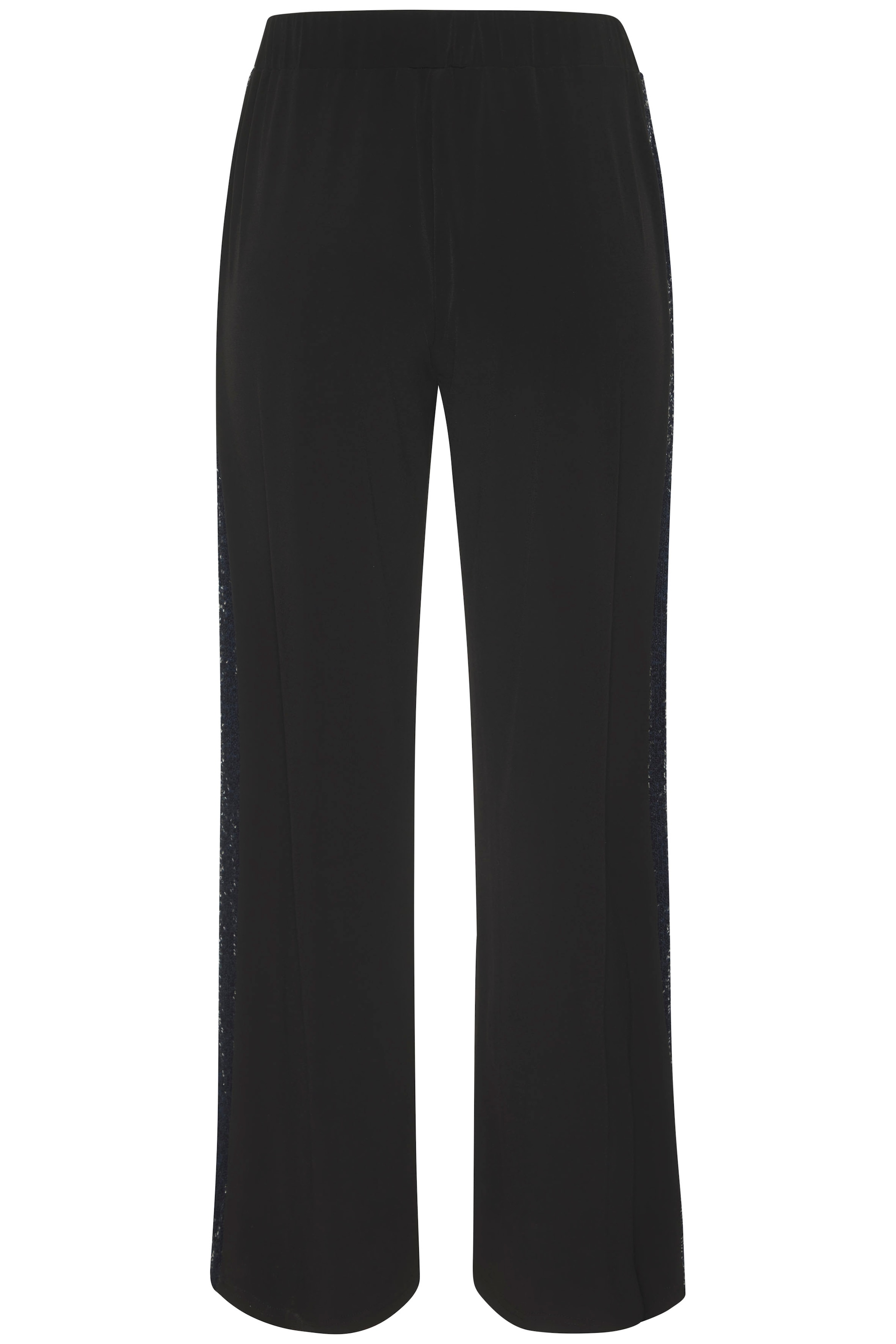 LASCANA Pantalon à enfiler  mit Pailettenstreifen, Partyhose, festlich