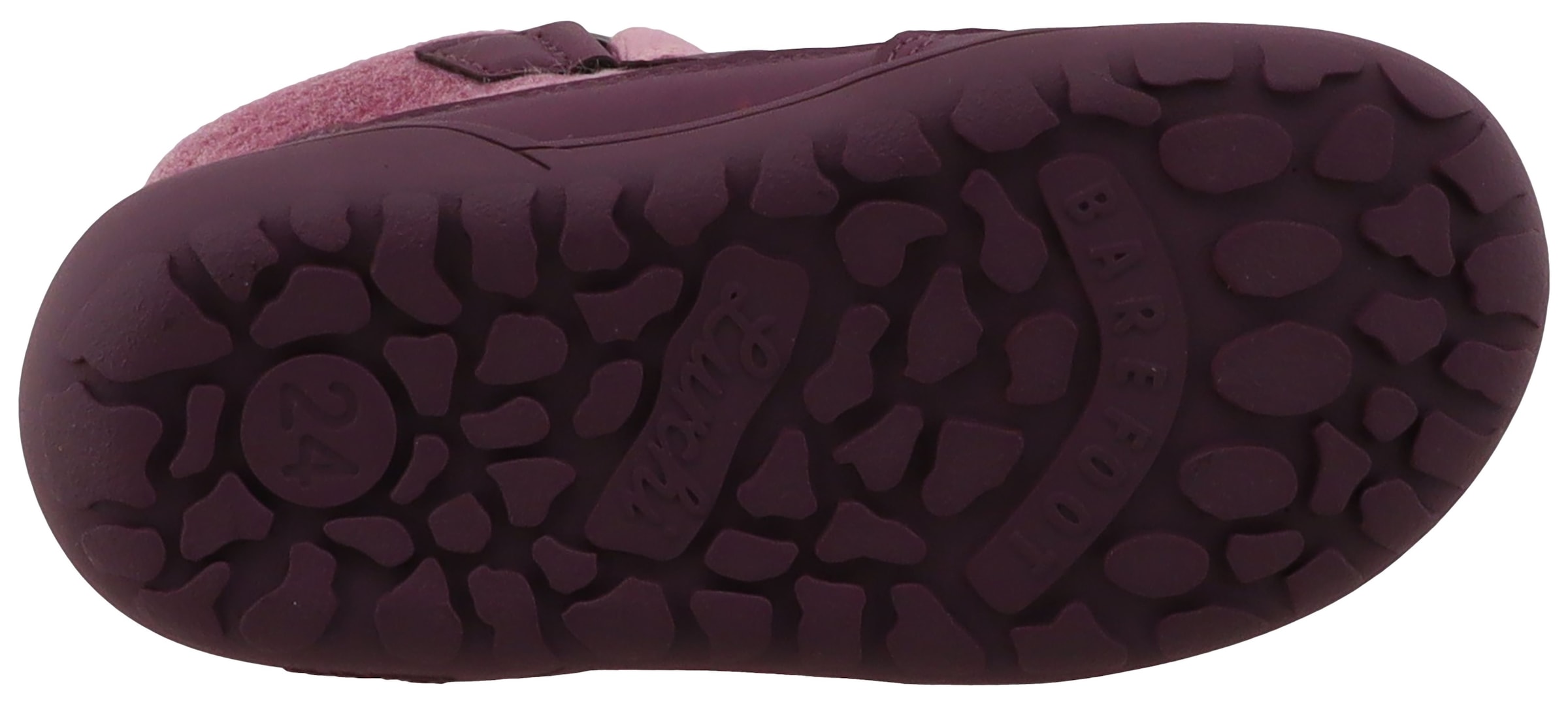 Lurchi Barfussschuh »Jemmy Barefoot-TEX«  Winterboots mit Blüten und Logo, Grössenschablone zum Download