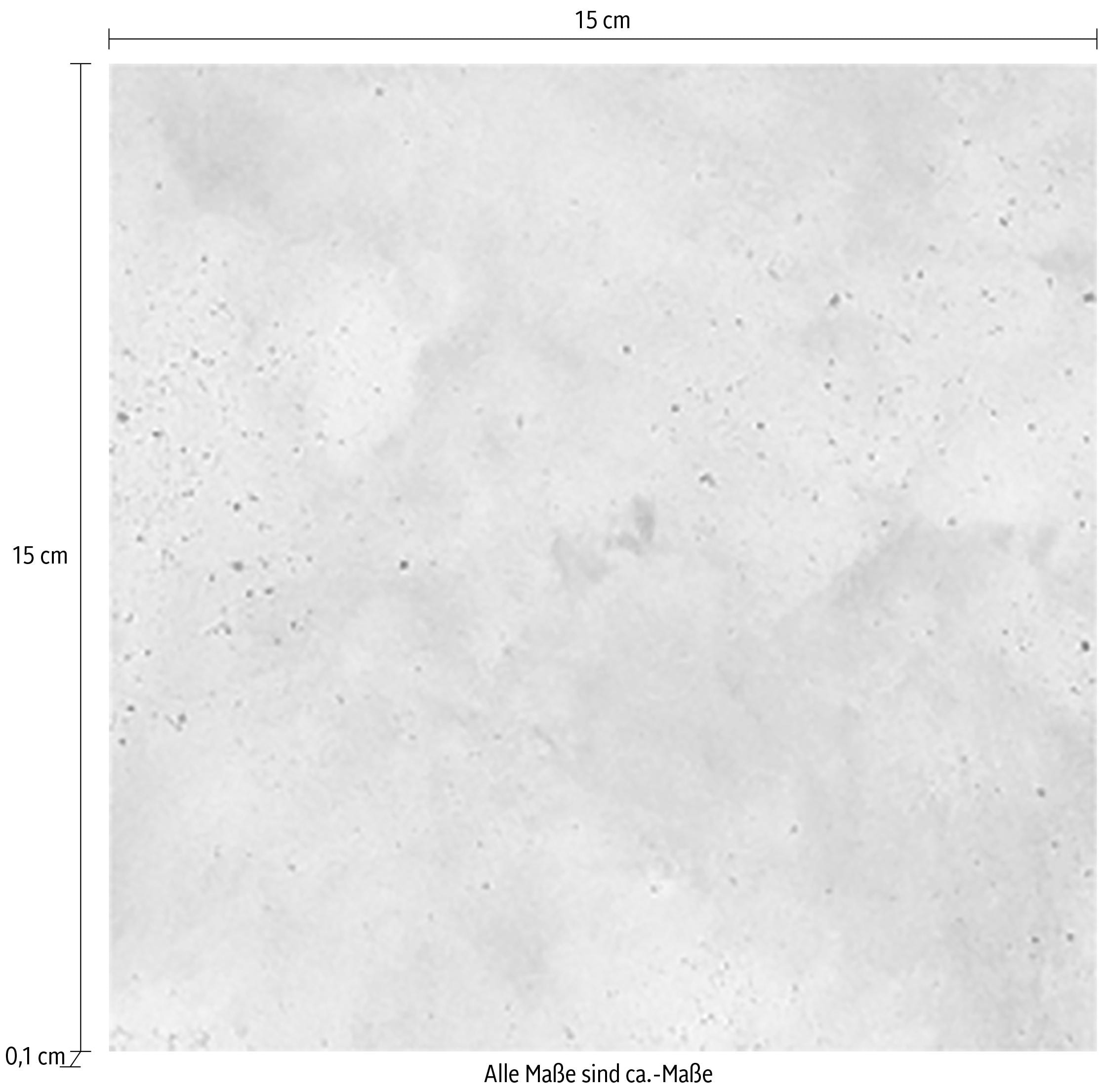 queence Fliesenaufkleber »Grau« Stickerfliesen, selbstklebend, Sticker, 12er Set