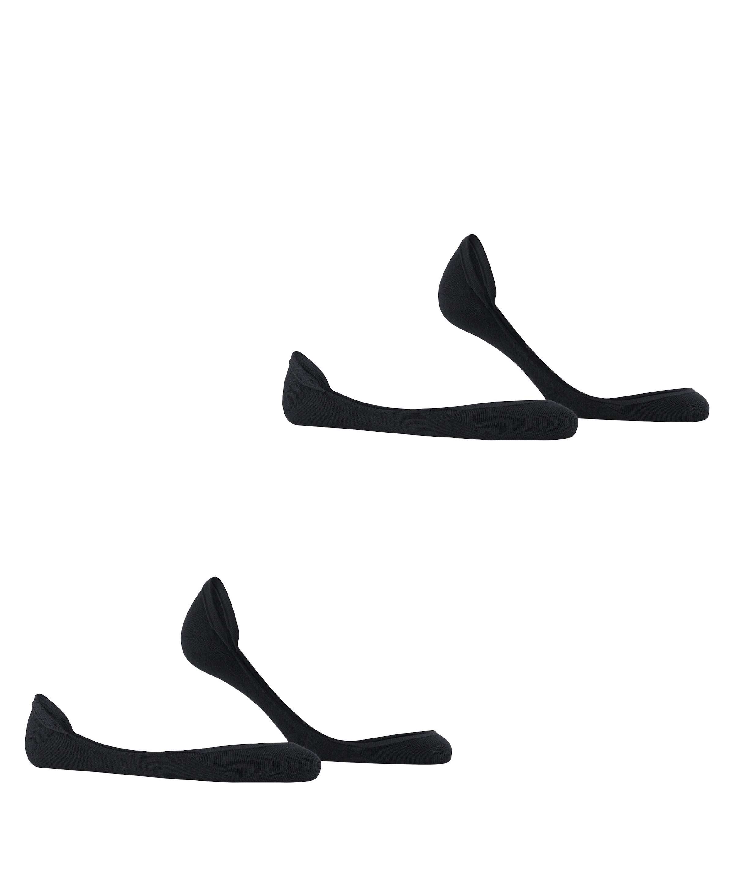 Esprit Chaussons »Solid Low« 2 paires,  élégant, renforcé et en coton doux, fin, antidérapant