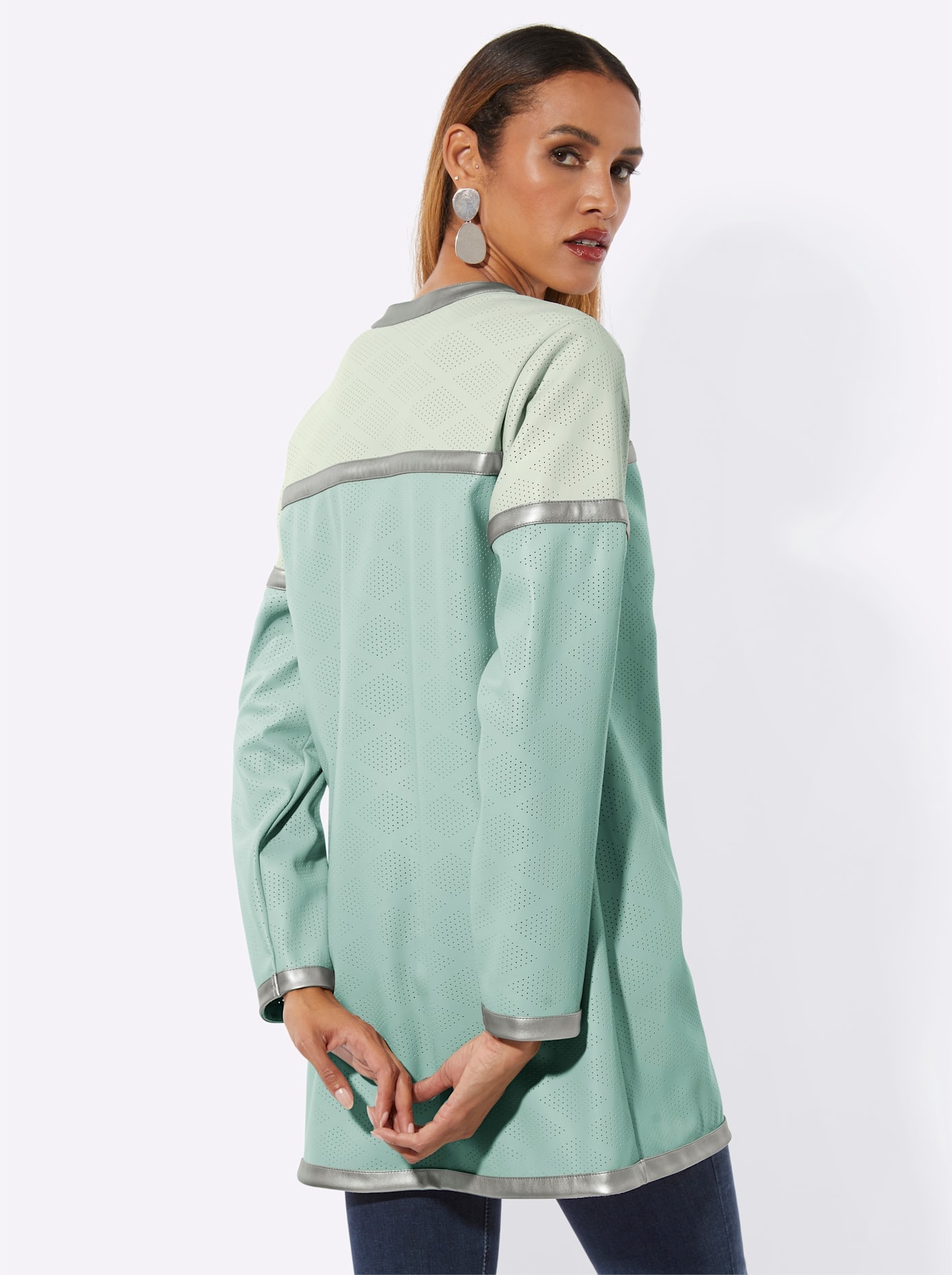 Mainpol Blazer en similicuir »Lederimitat-Blazer«