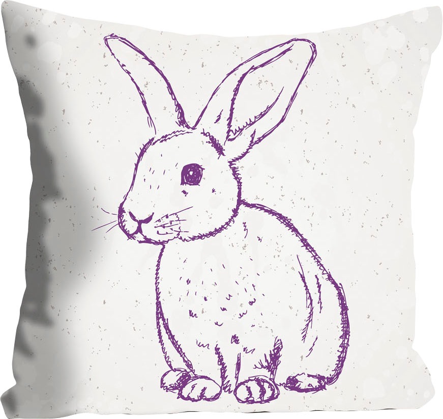 queence Dekokissen »Manon« mit einem Häschen
