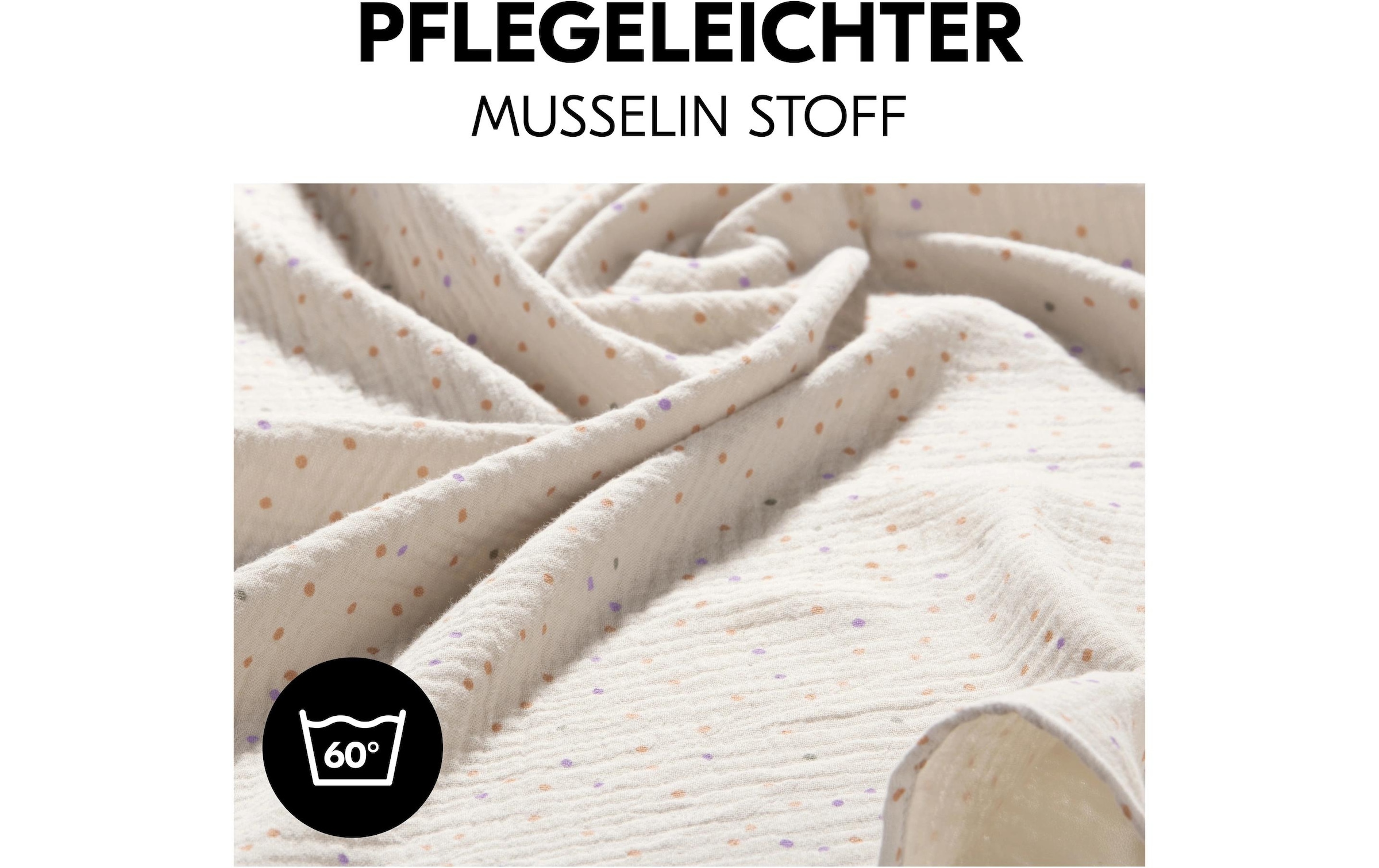 Hauck Schnuffeltuch »Cuddle N Clean 3Set Sage-Beige-Dots-Cork« 3 tlg.