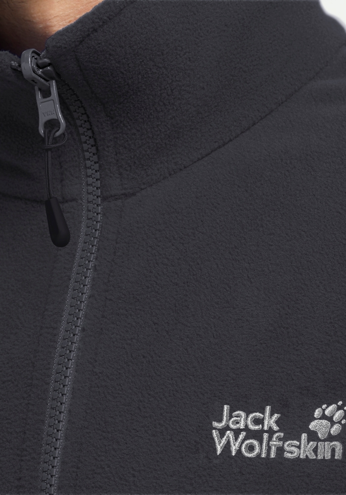 Jack Wolfskin Fleecejacke »TAUNUS 100 FZ M« mit Reissverschluss, winddicht, windabweisend, atmungsaktiv, wärmend