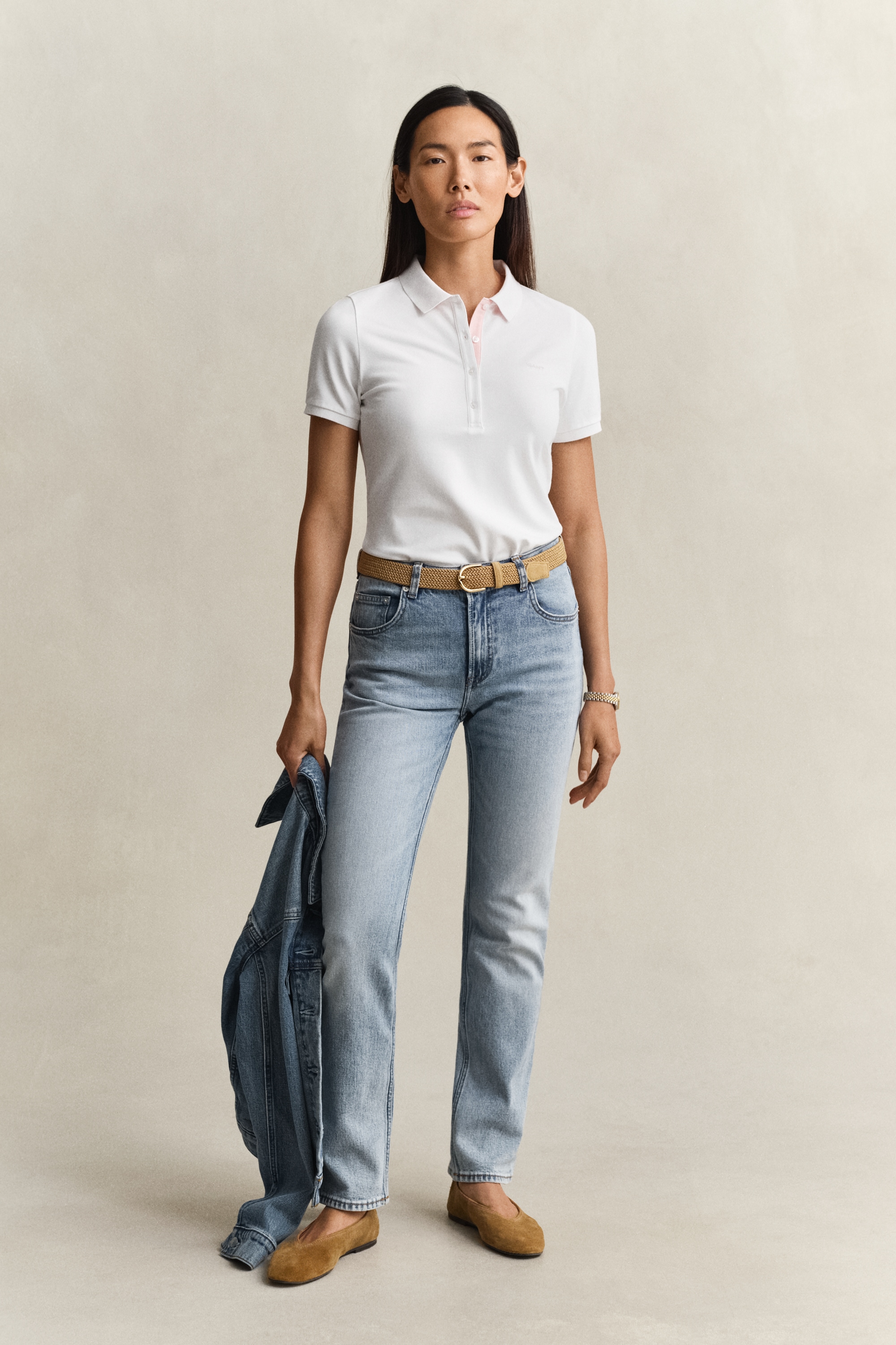 Gant Polo »SLIM CONTRAST COLOR« Slim fit mit Polokragen