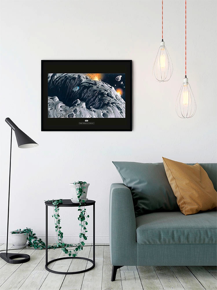 Komar Image »Star Wars Classic RMQ Asteroid« 1 cuis tlg. Wandbild zur Dekoration im Kinderzimmer - ohne Rahmen