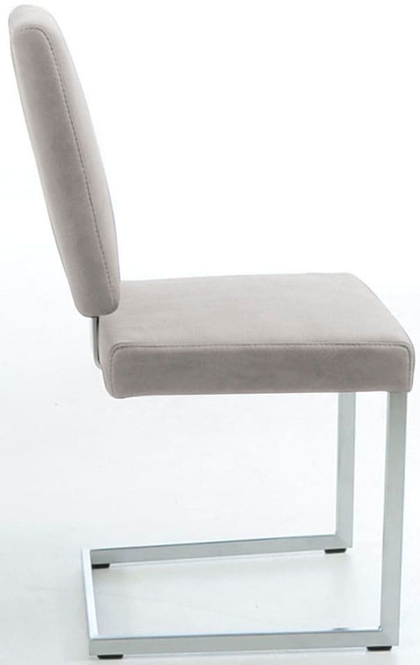 K+W Komfort & Wohnen Chaise cantilever () structure stable en position verticale, en cuir ou microfibre