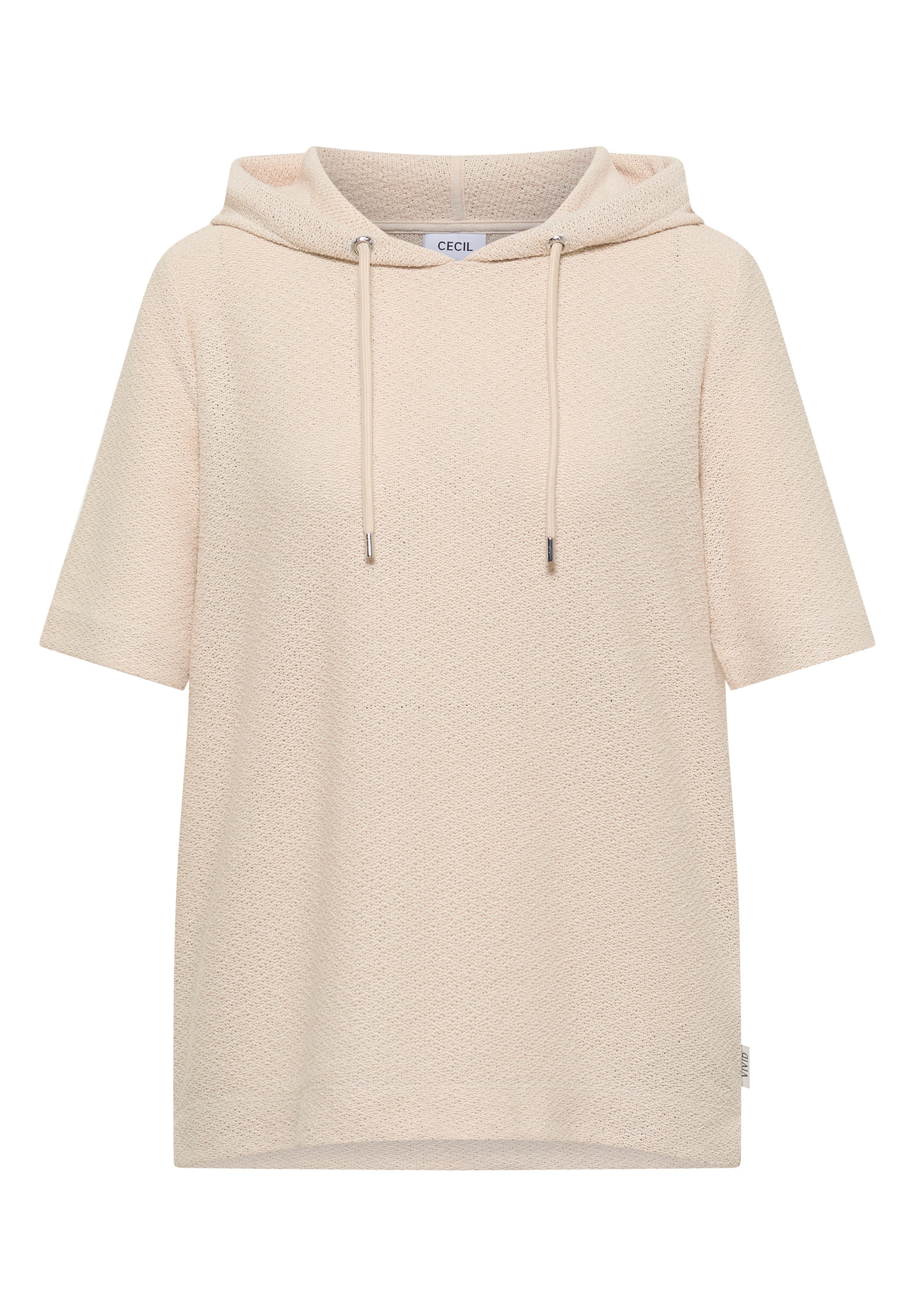 Cecil T-shirt à capuche t-shirt d'été avec capuche et structure