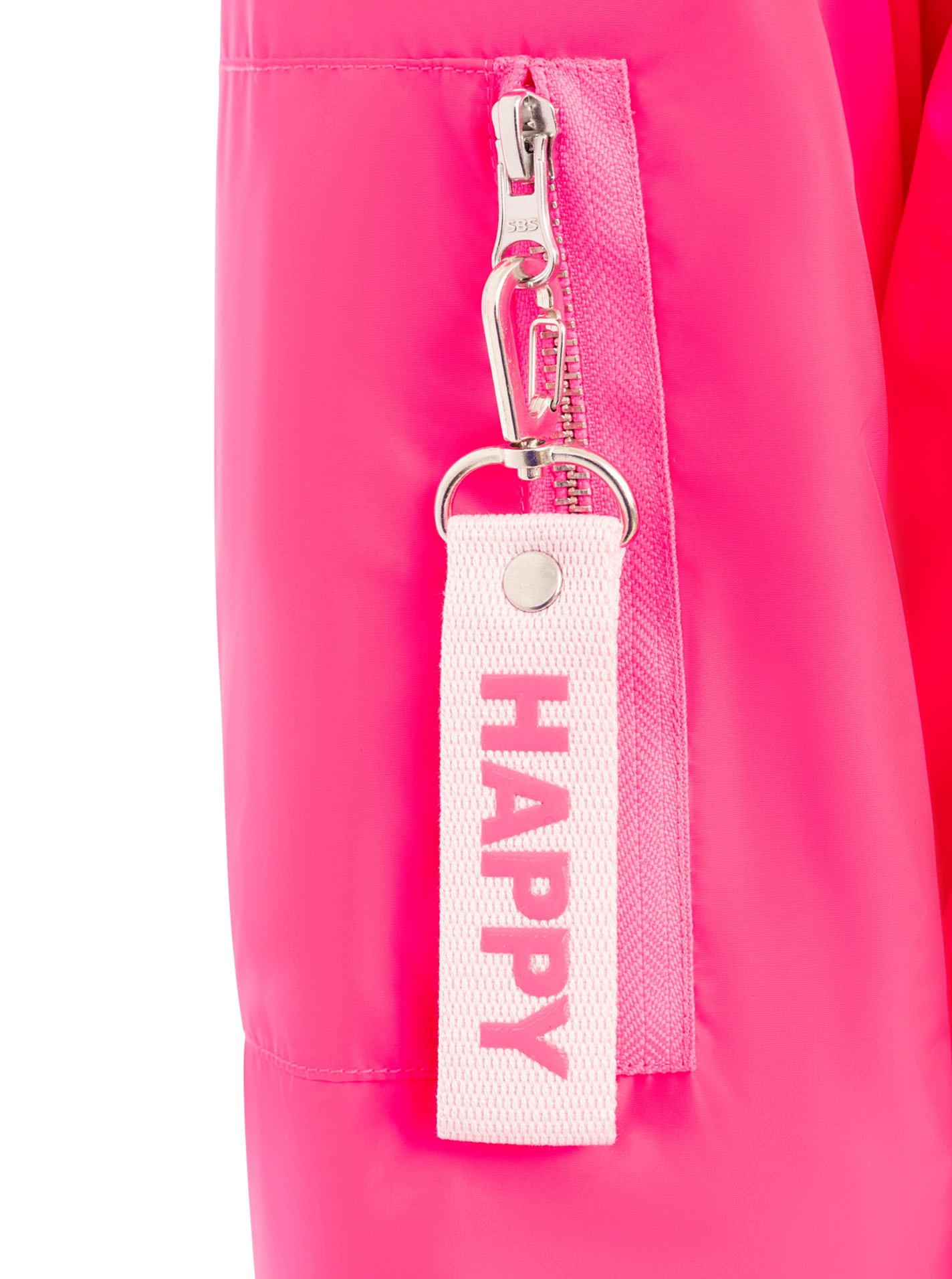 Zwillingsherz Bomberjacke »"Happy"« ohne Kapuze verdeckter Reissveschluss, Taschen