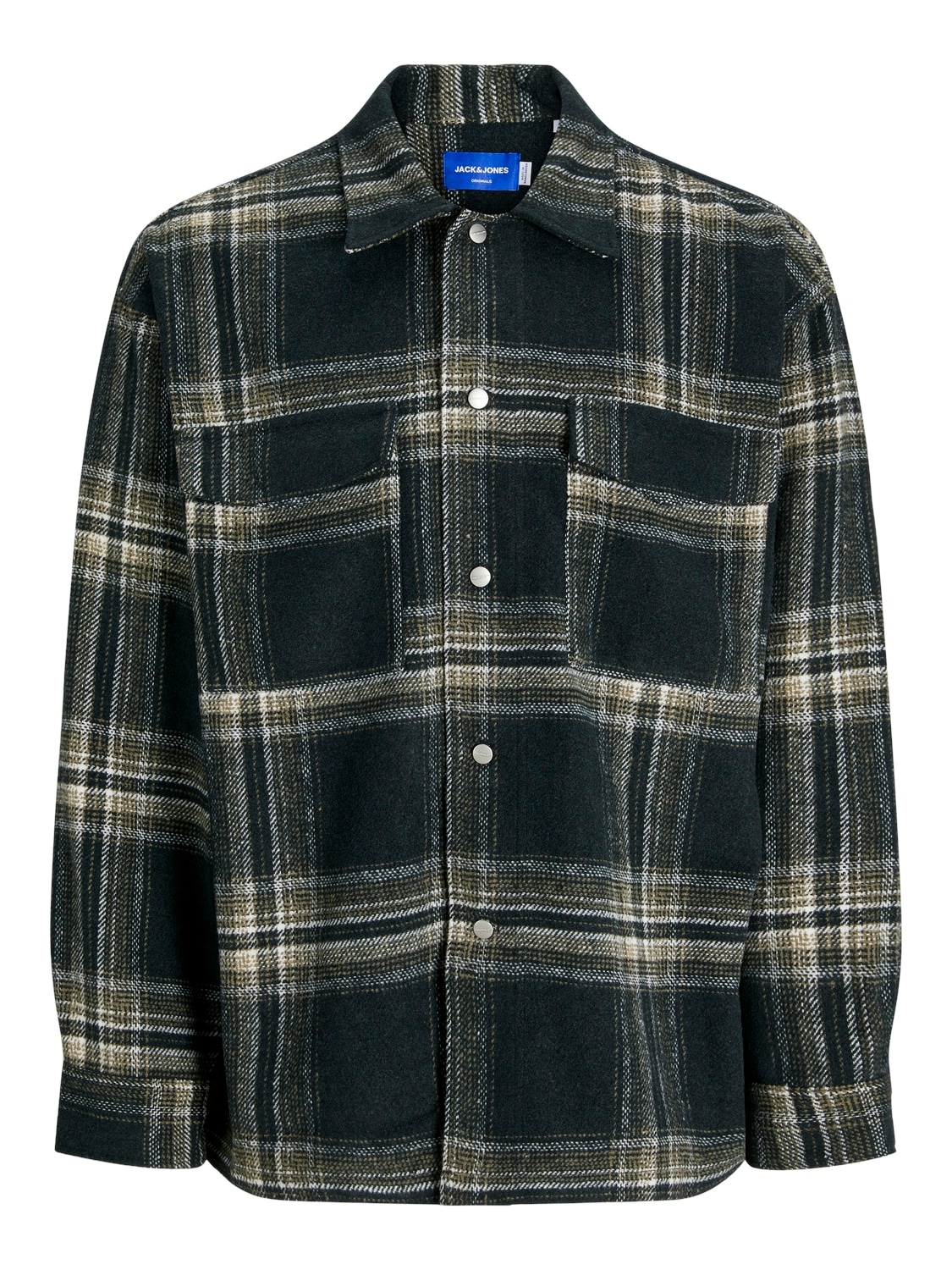 Jack & Jones Langarmhemd »JORVESTERBRO CHECK OVERSHIRT LS SN«