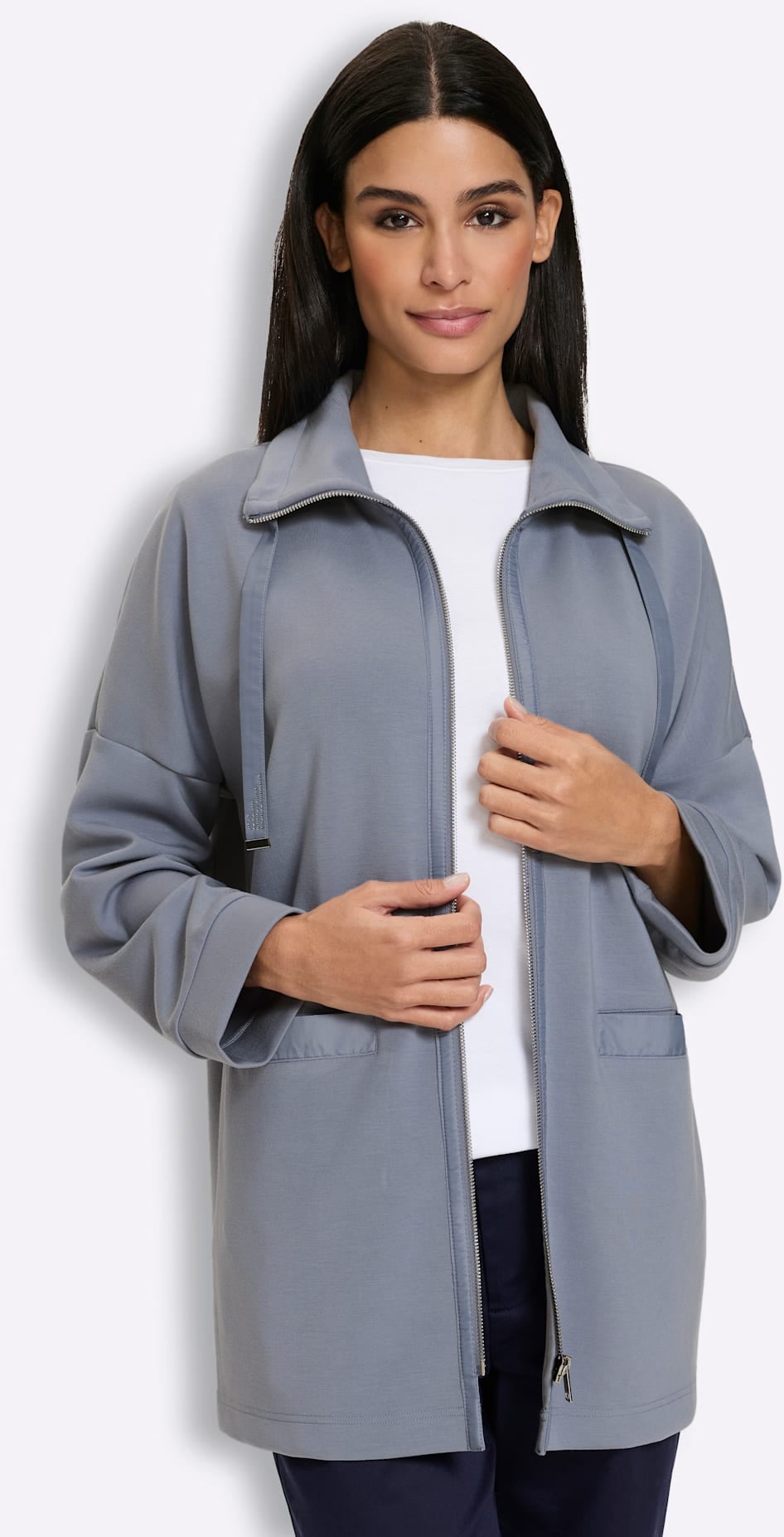 heine Veste chemise »Sweatshirtjacke« 1
