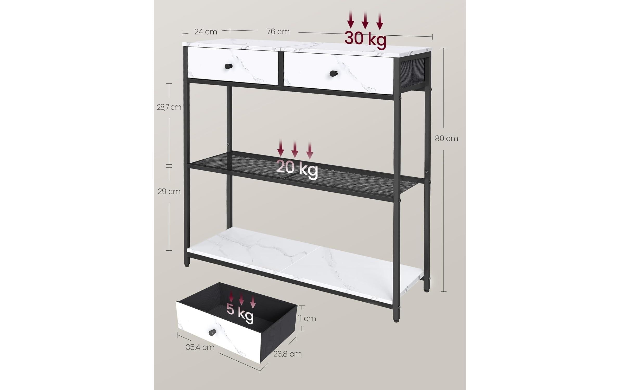   Table console »24 x 79.9 cm«
