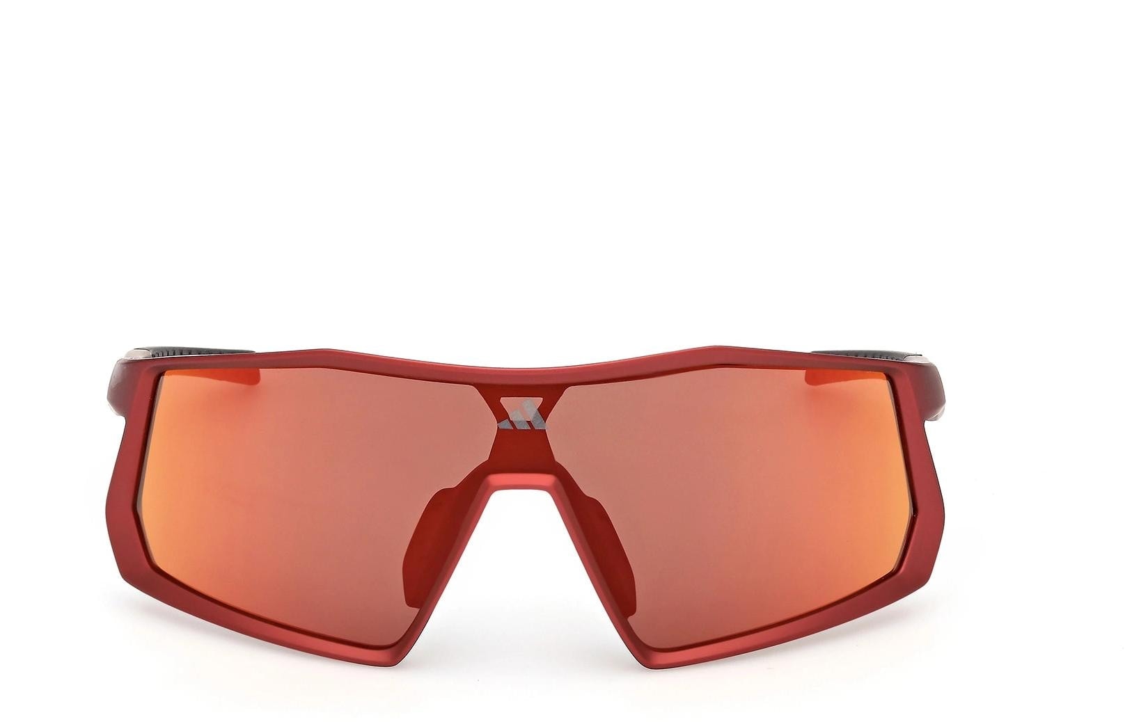 adidas Performance Sportbrille »Kentro SP0123 Matte Red, Roviex Mirror« UV Schutz