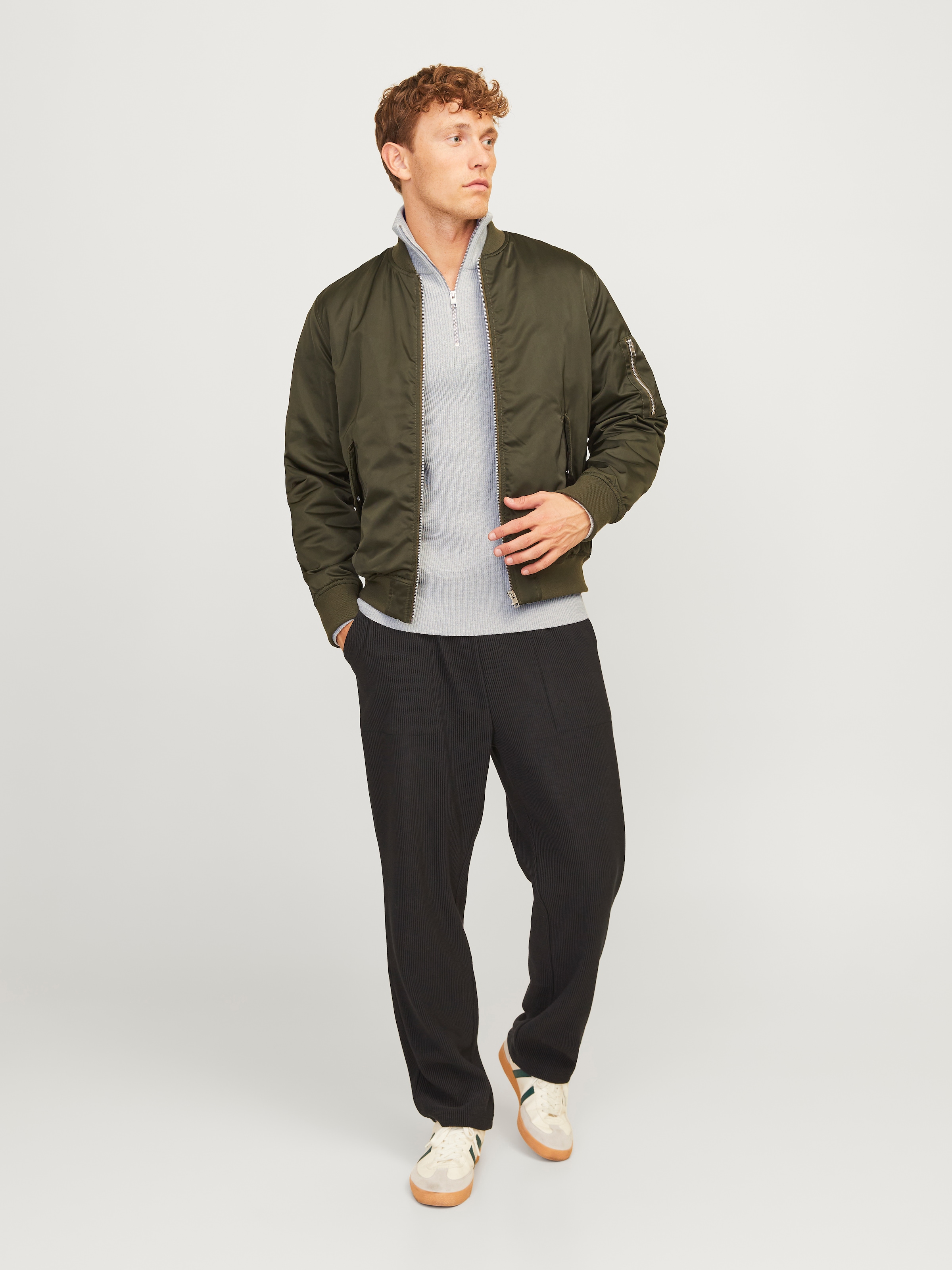 Jack & Jones Troyer »JJEPERFECT KNIT HALF ZIP SN«
