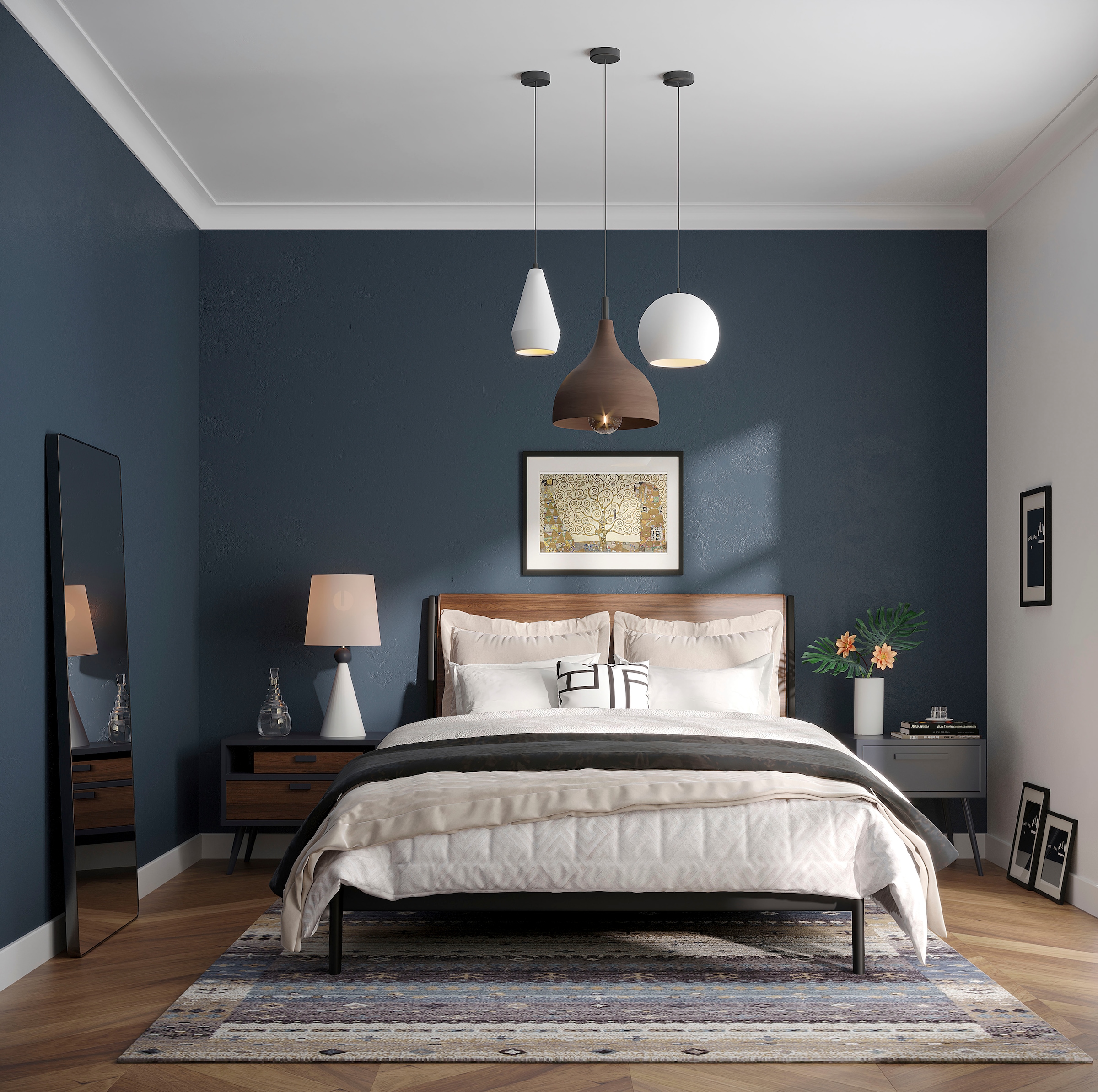 Gino Falcone Teppich »Francesco 24719« rechteckig 14 mm Höhe besonders weich durch Microfaser, ideal im Wohnzimmer & Schlafzimmer