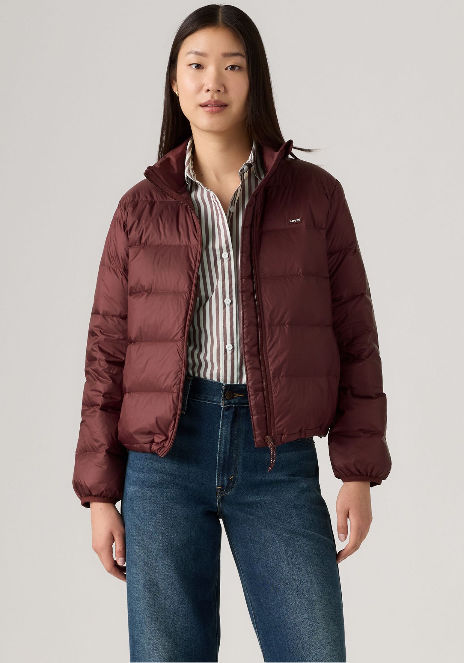 Levi's® Kurzjacke »WMS PACKABLE JACKE« ohne Kapuze mit Taschen