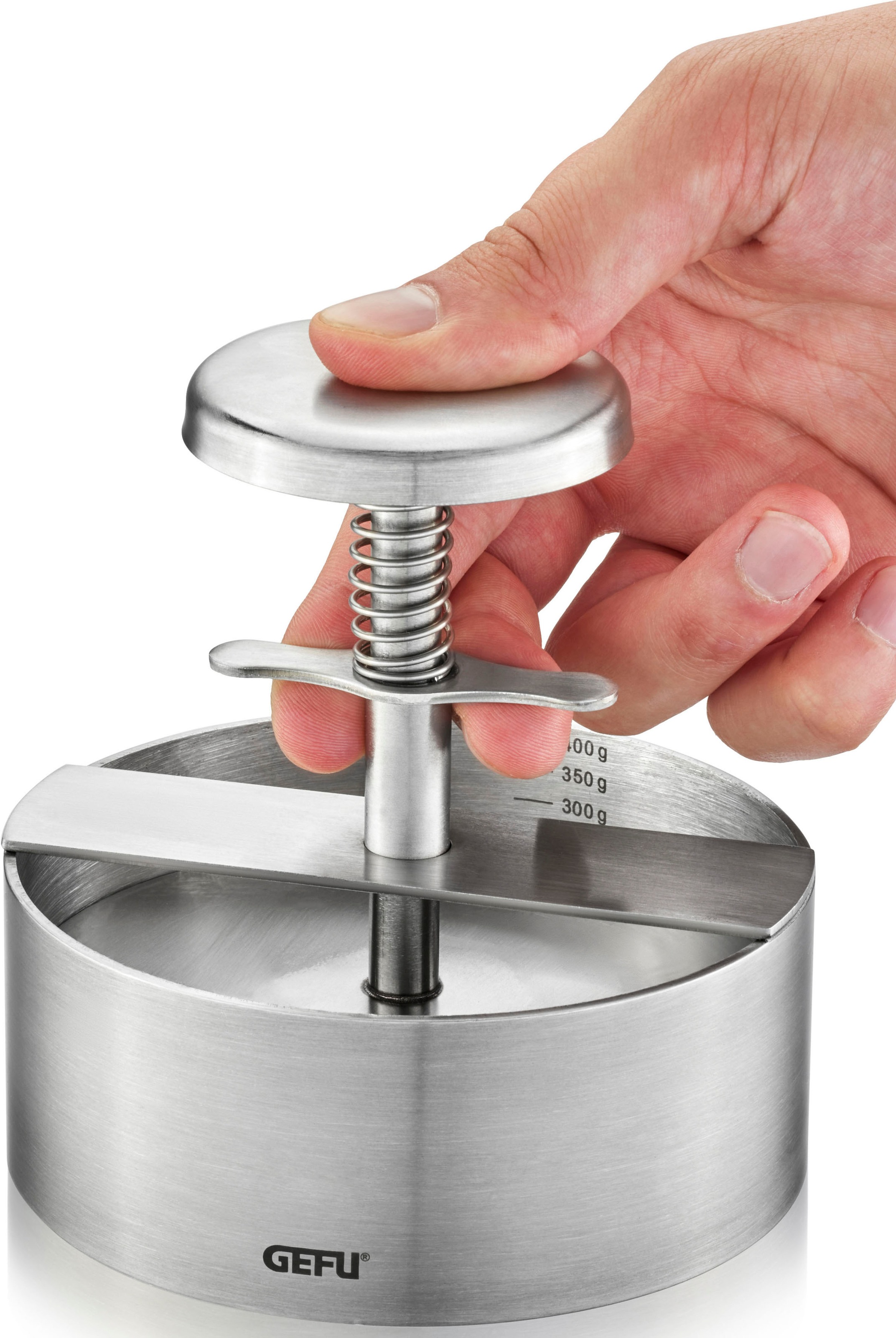 GEFU Presse à burger »PÄTTI« robust dank hochwertigem Edelstahl