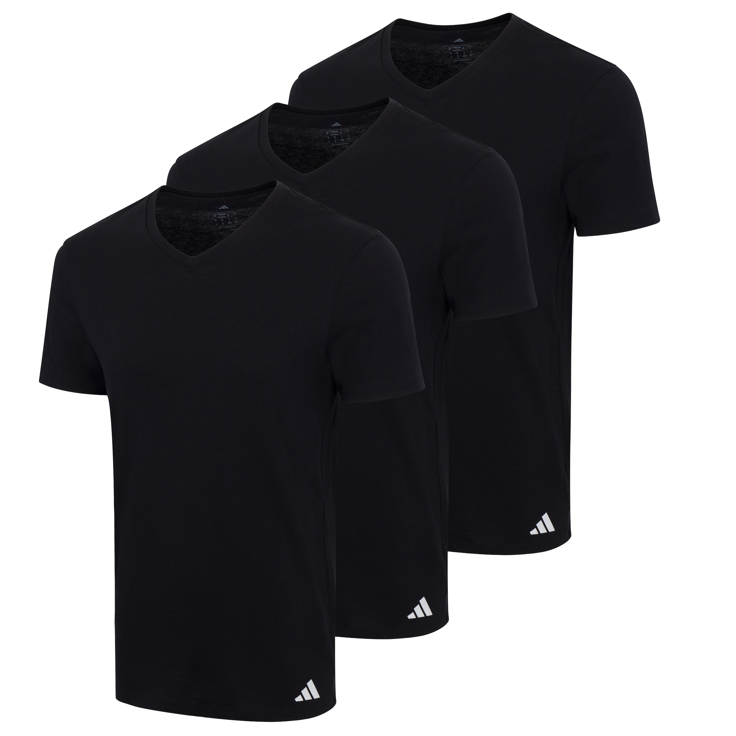 adidas Sportswear V-Shirt »Active Core Cotton« 3er Pack,  V-Ausschnitt, Kurzarm, bequem