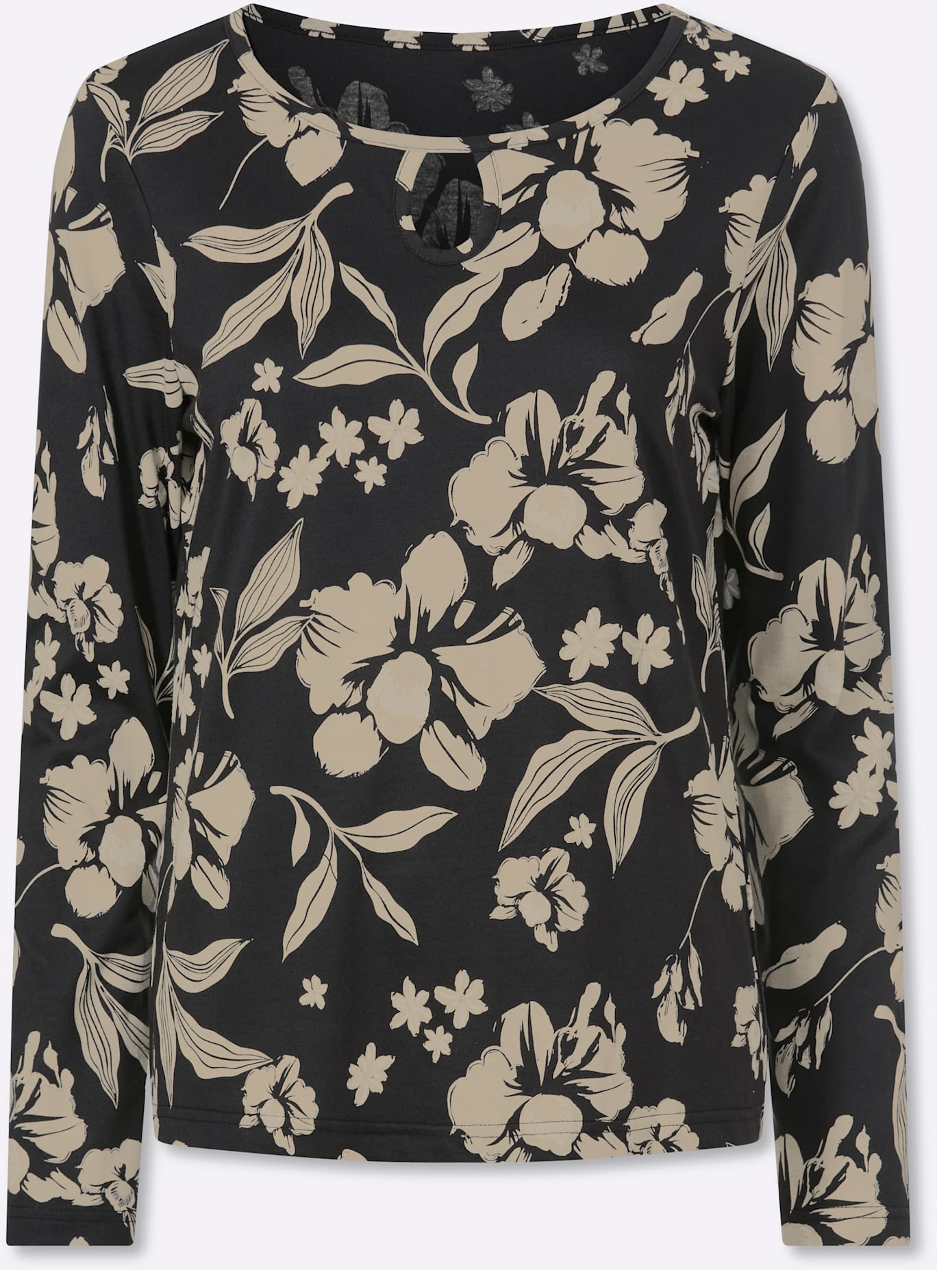 Lady Rundhalsshirt »Print-Shirt« 1