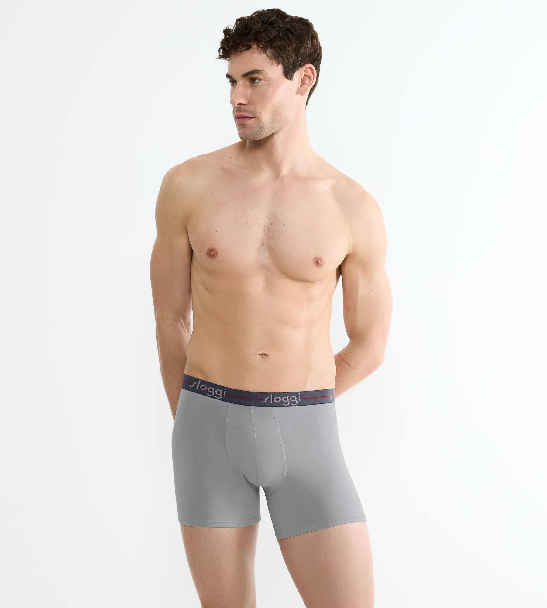sloggi Boxers »men Start« 2er Pack,  ohne Eingriff, extra weiches Taillenband, Single-Jersey Qualität