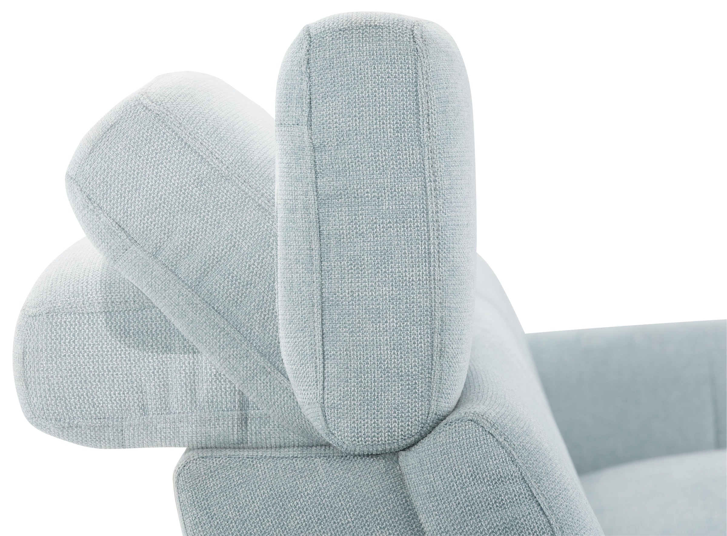 Home affaire Canapé d'angle »Sentrano, L-Form,« 275 cm, man. o. elektr. Relaxfunktion und USB/Kopfverstellung