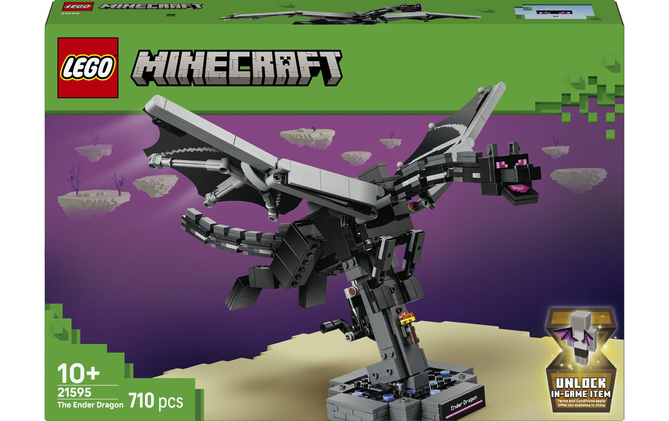 LEGO® Pions de construction »Der Enderdrache (21595), LEGO Minecraft« fabriqué en Europe