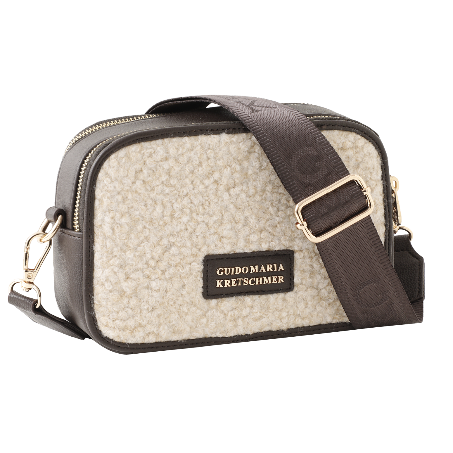 MARCO TOZZI by GMK Sac à bandoulière sac à épaule femme avec signature logo voyante en broderie