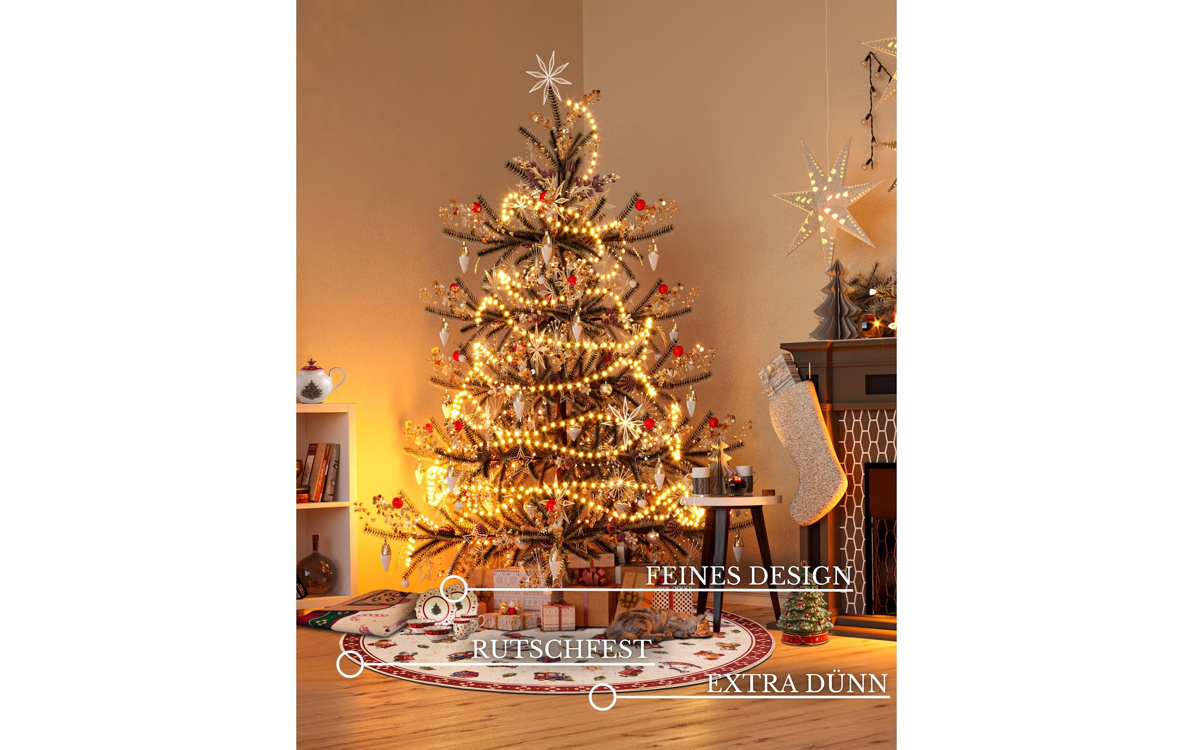 Villeroy & Boch Designteppich »Nostalgic 150 cm«