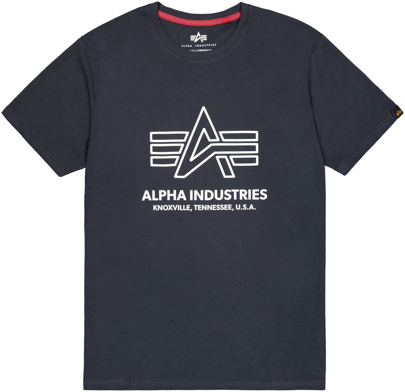 Alpha Industries Shirt à col rond »Logo Print T«