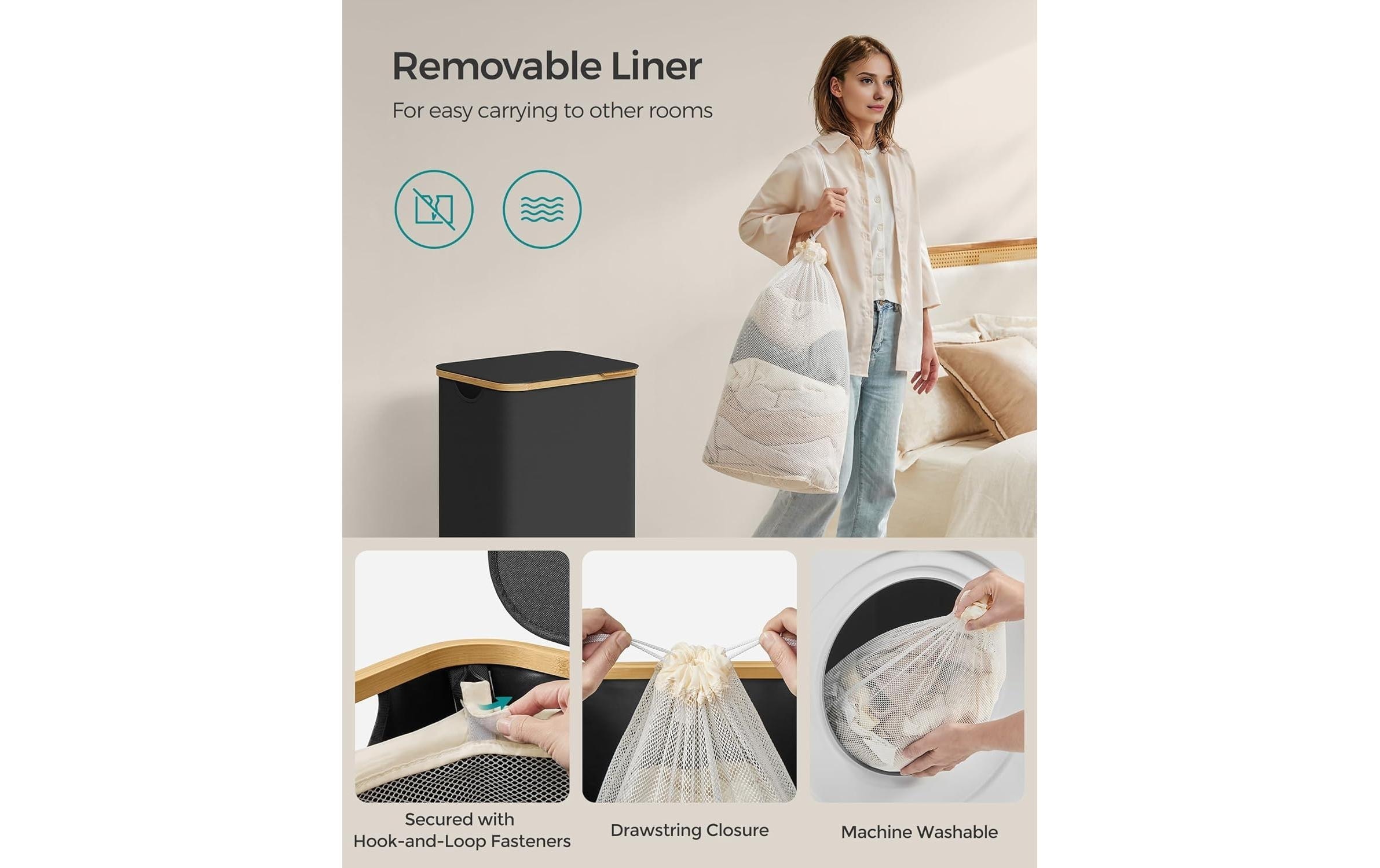 SONGMICS Wäschekorb »65 l«